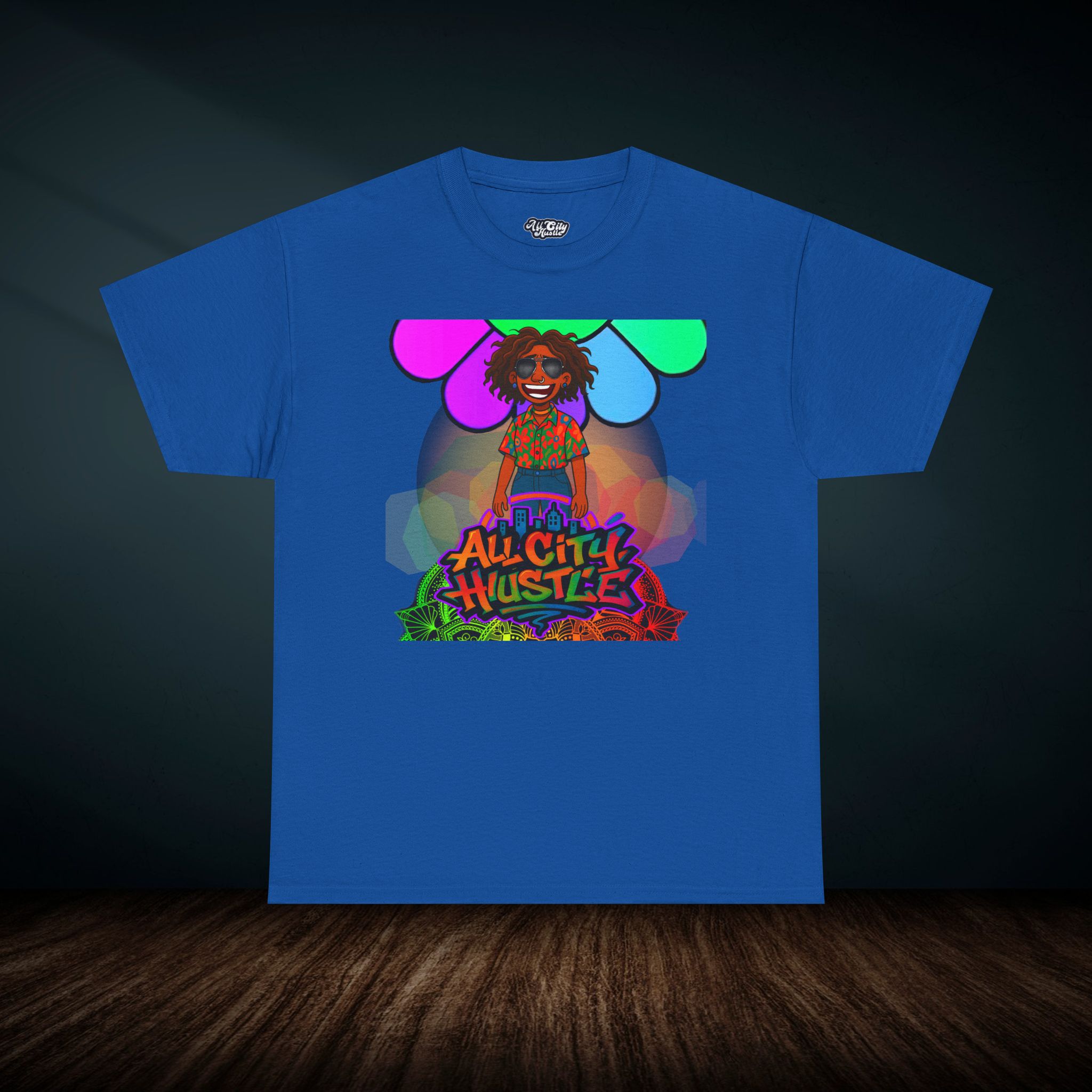 ACH12 Retro Urban Hustle T-Shirt, Unisex Graphic Tee, Casual Streetwear, Gift for Creatives, Everyday Wear, All City Hustle - Image 8