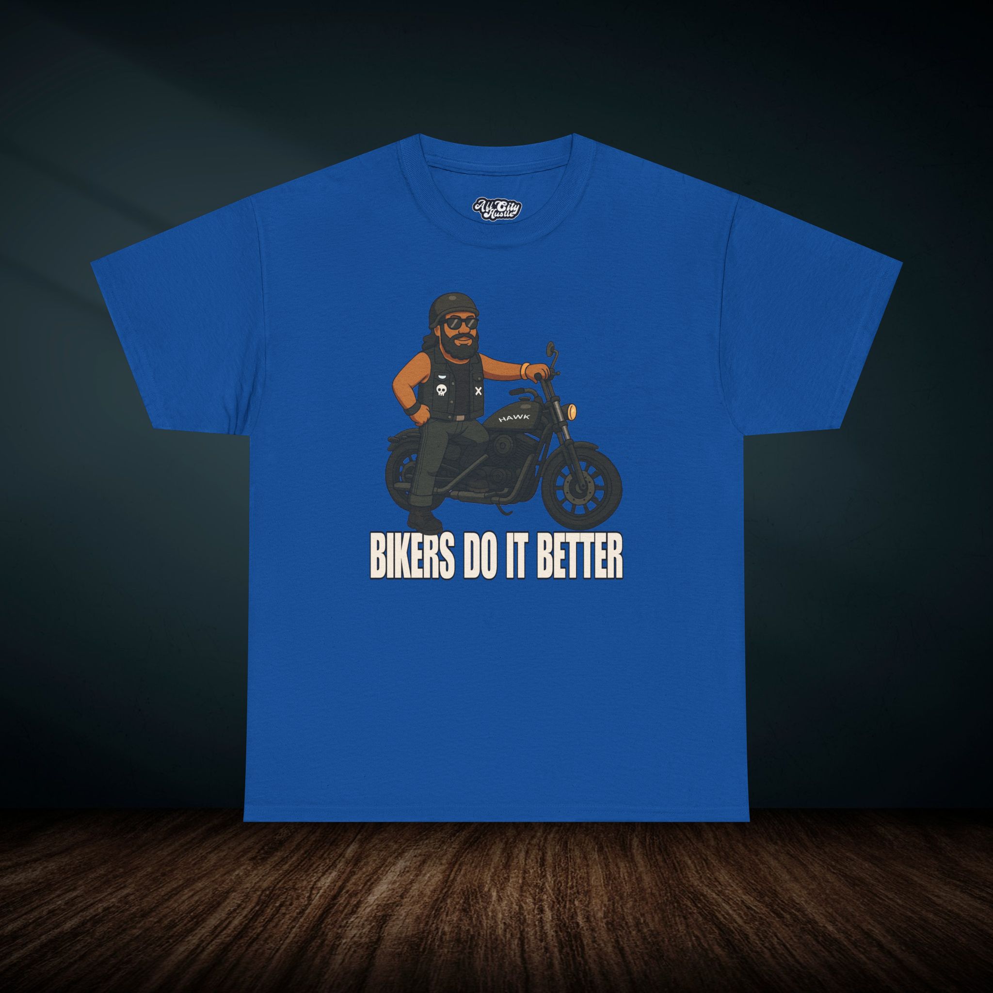 BIKER2 Motorcycle Riders Unisex Tee, Graphic T-Shirt, Casual Shirt, Gift for Bikers, Vintage Style Tee, Everyday Wear - Image 9