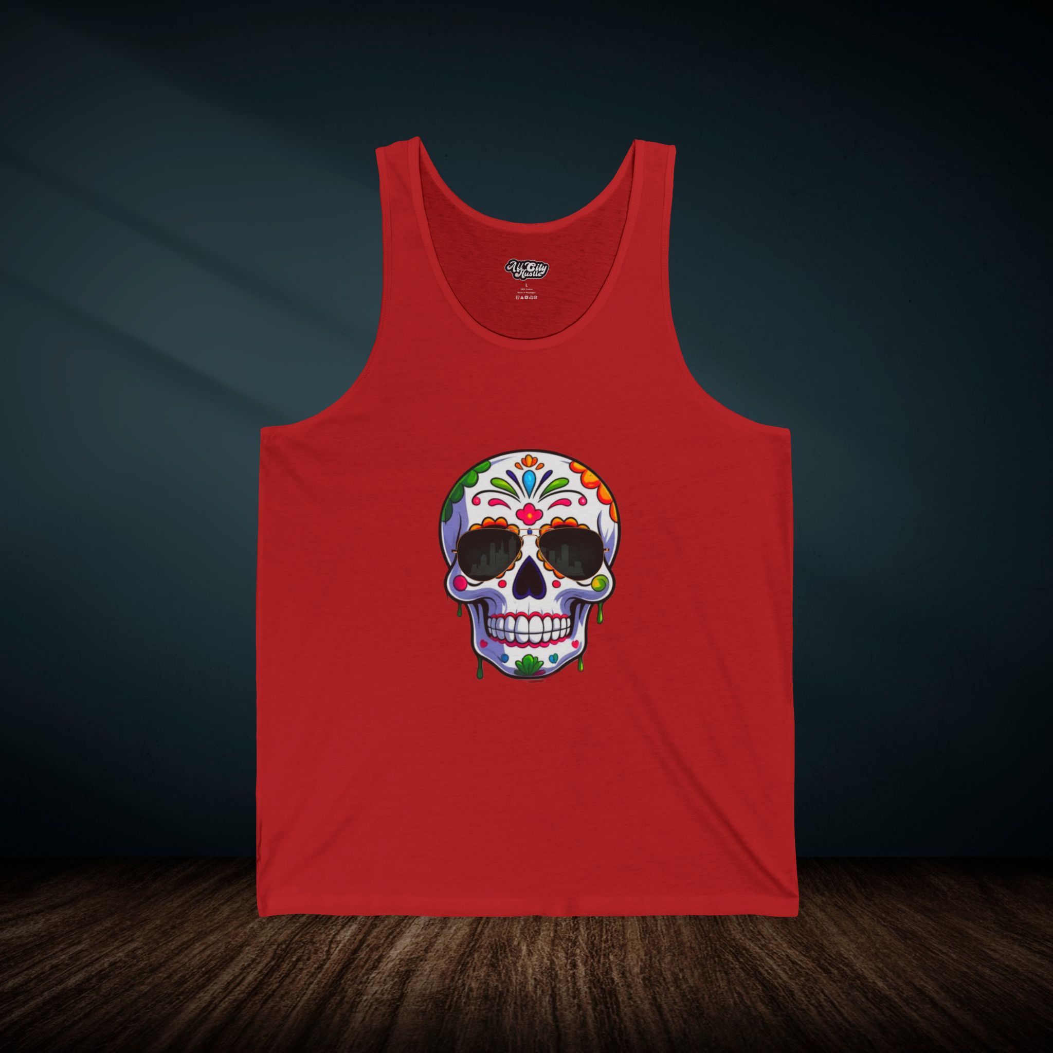 ACHTANKTOP21 Unisex Jersey Tank Top, Streetwear, Inspirational Fitness Apparel, Summer Outfit, Gift for Entrepreneurs - Image 2