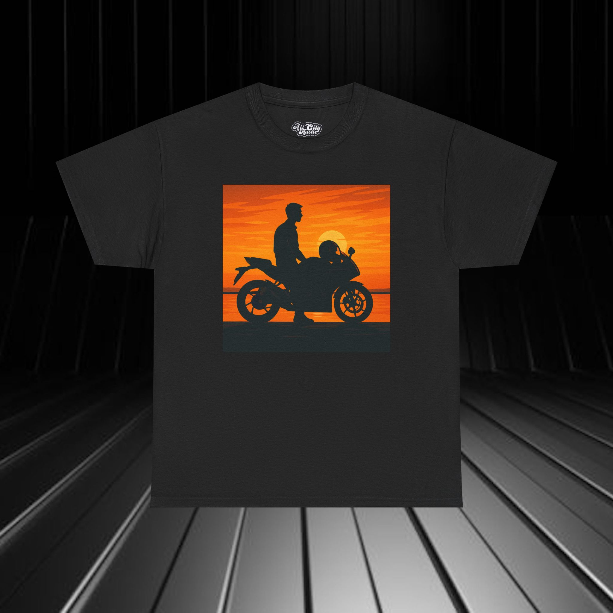 BIKER9 Motorcycle Riders Unisex Tee, Graphic T-Shirt, Casual Shirt, Gift for Bikers, Vintage Style Tee, Everyday Wear - Image 4