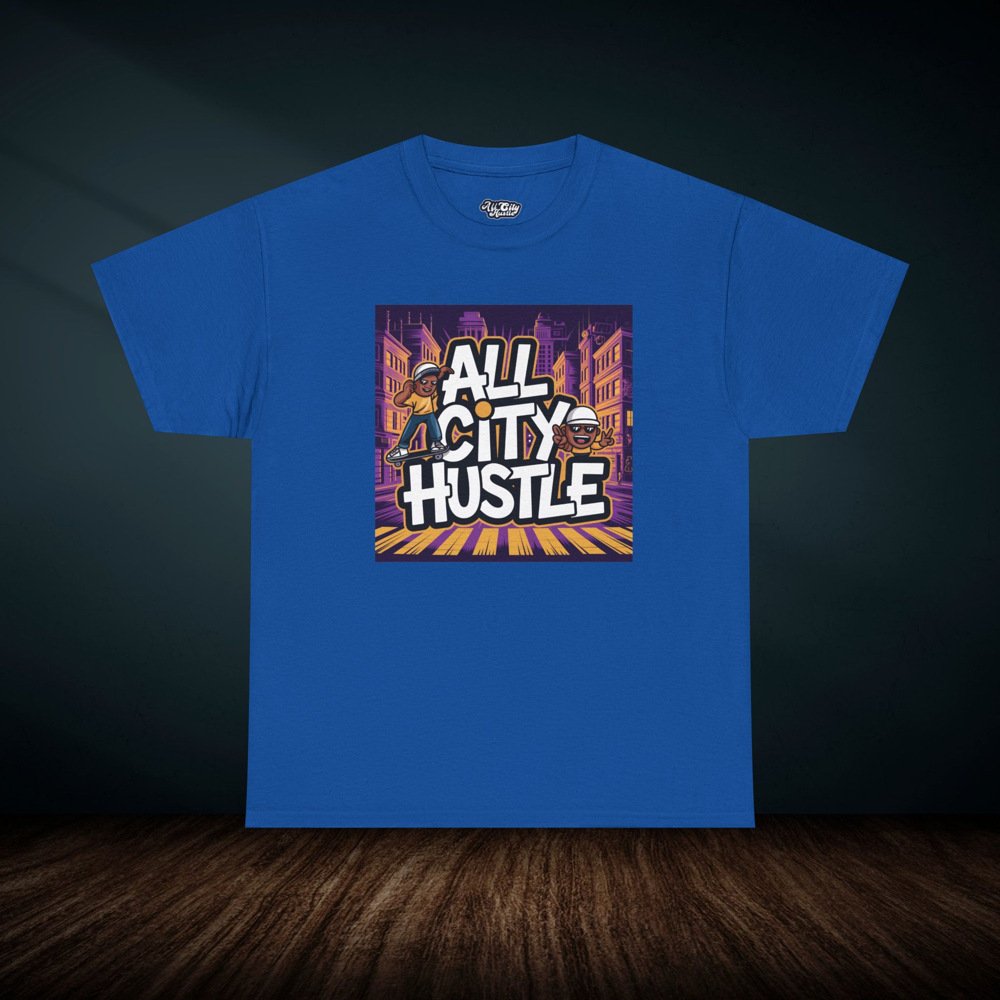 ACH13 Retro Urban Hustle T-Shirt, Unisex Graphic Tee, Casual Streetwear, Gift for Creatives, Everyday Wear, All City Hustle - Image 8