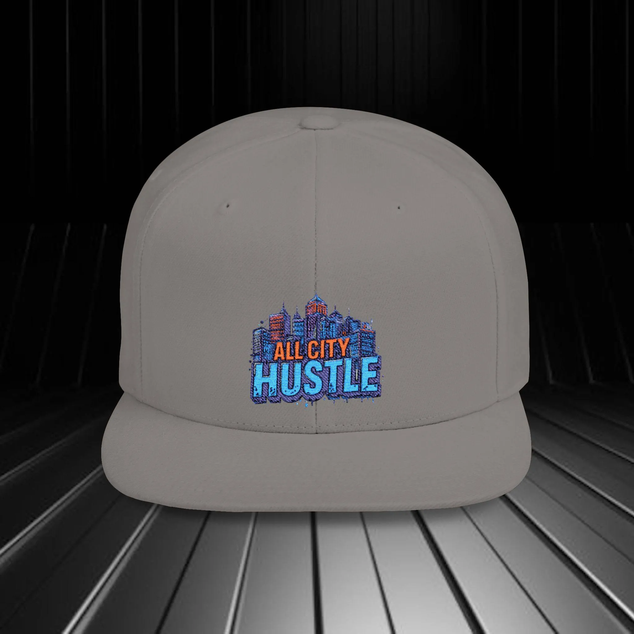 ACHCAP5 Urban Flat Bill Snapback Hat, Street Style Cap, Casual Headwear, Gift for Anyone, Trendy Accessories, Unisex Baseball Hat - Image 7