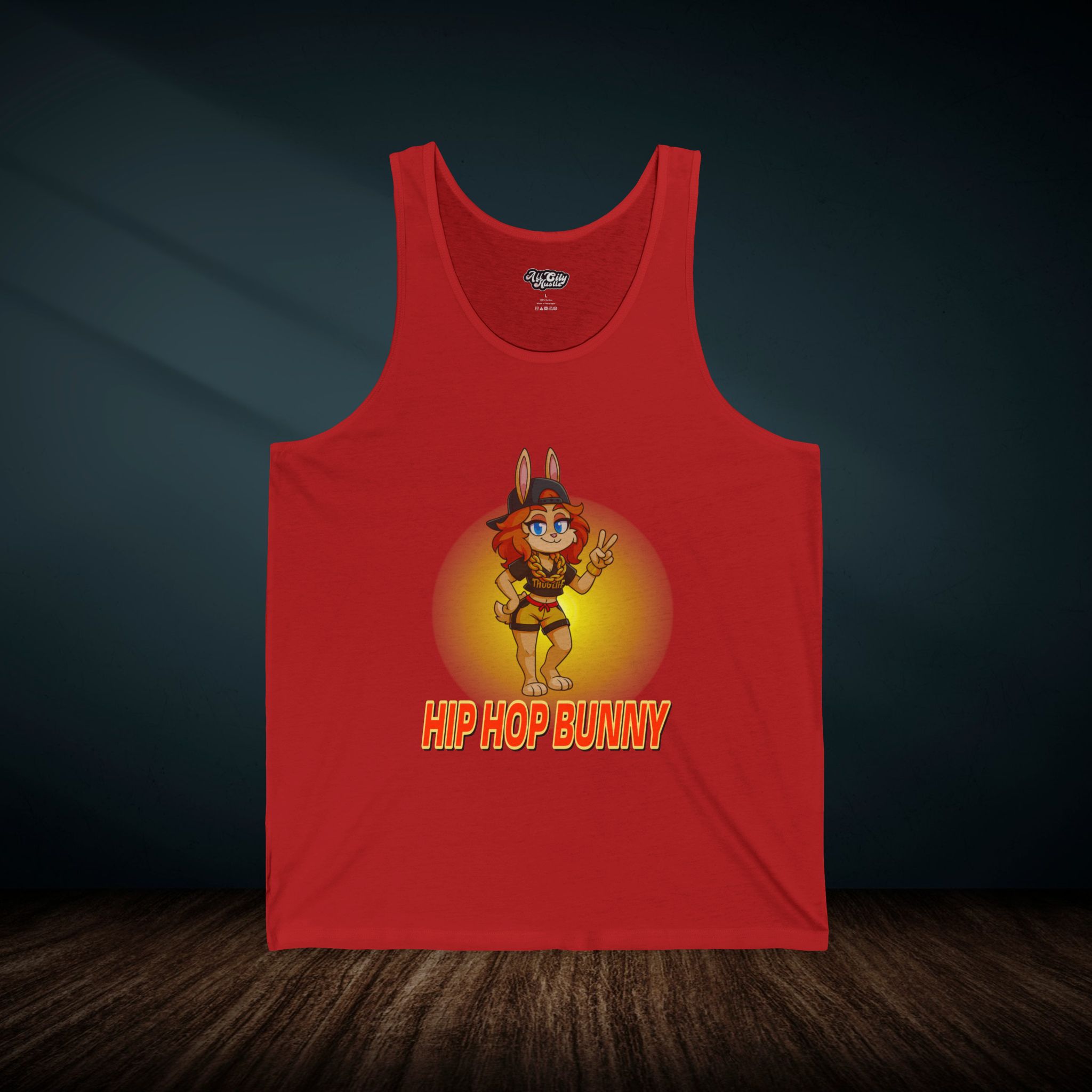 ACHTANKTOP23 Unisex Jersey Tank Top, Streetwear, Inspirational Fitness Apparel, Summer Outfit, Gift for Entrepreneurs - Image 2