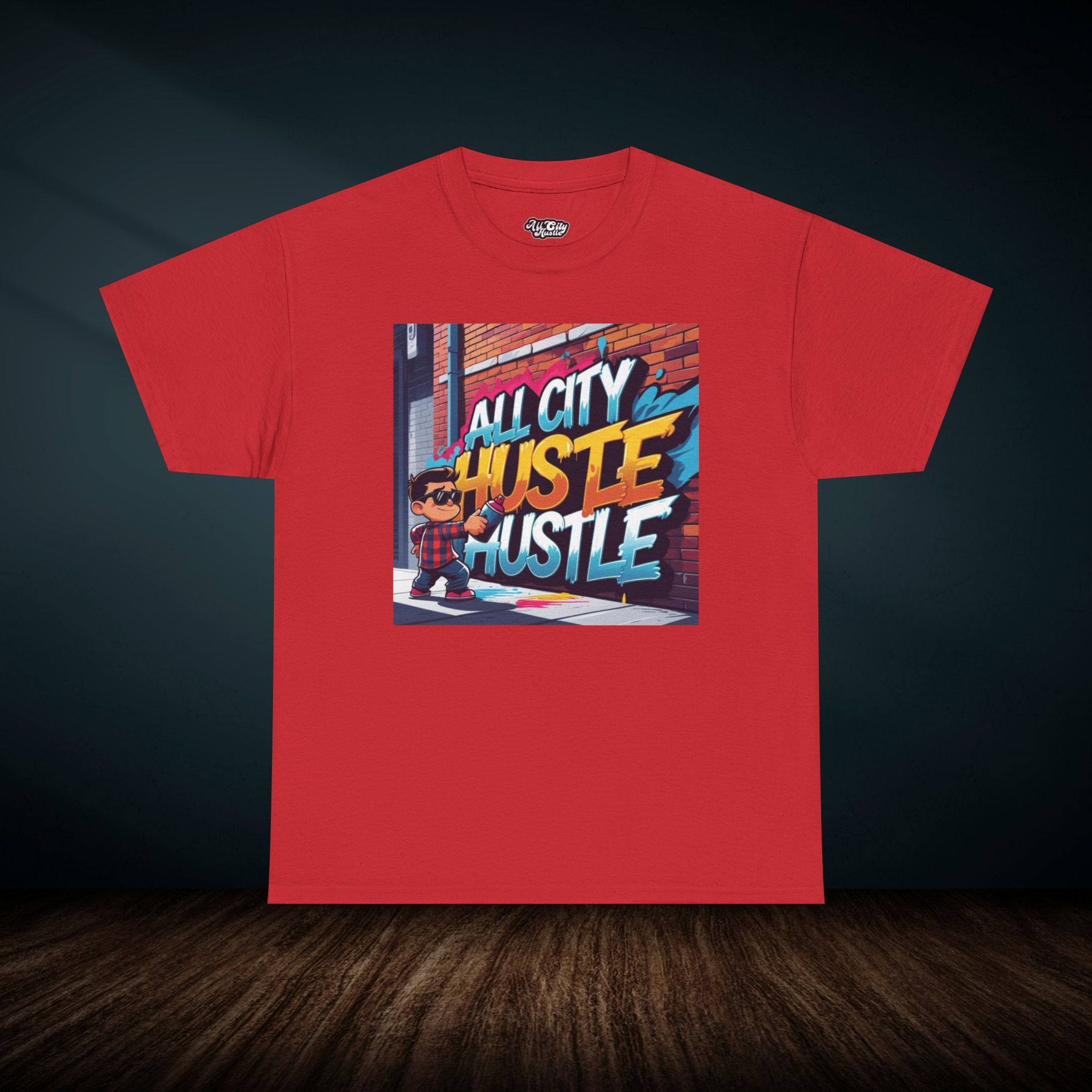 ACH9 Retro Urban Hustle T-Shirt, Unisex Graphic Tee, Casual Streetwear, Gift for Creatives, Everyday Wear, All City Hustle - Image 10