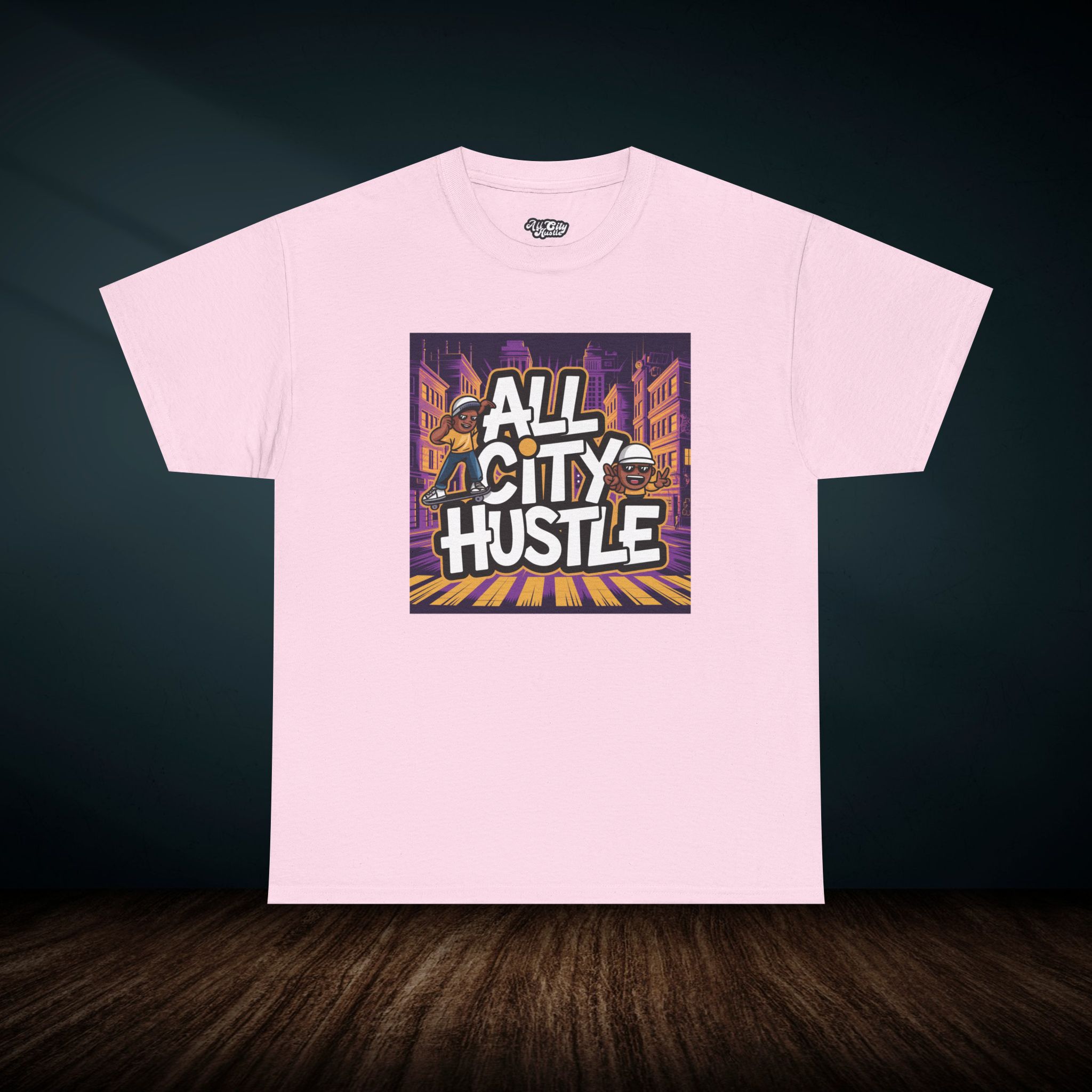 ACH13 Retro Urban Hustle T-Shirt, Unisex Graphic Tee, Casual Streetwear, Gift for Creatives, Everyday Wear, All City Hustle - Image 7