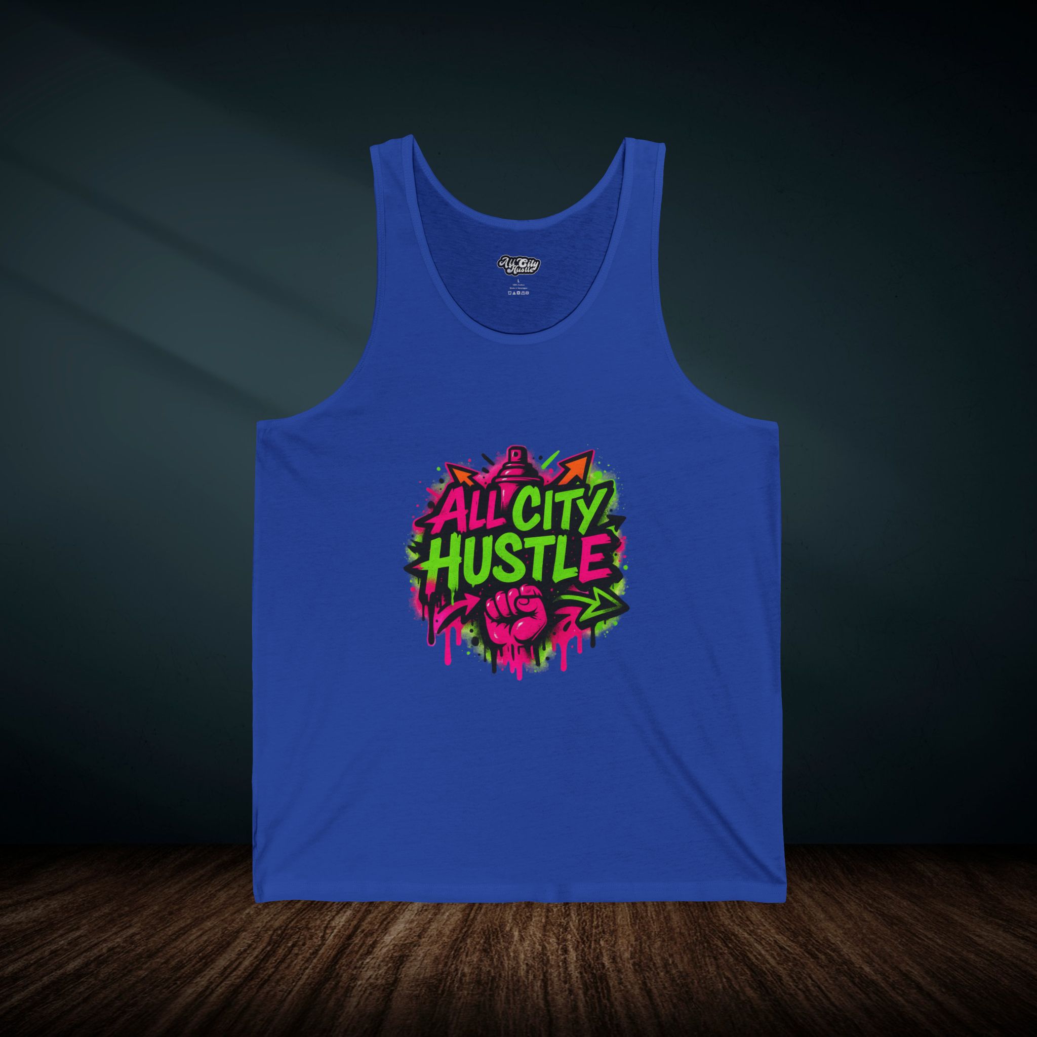 ACHTANKTOP24 Unisex Jersey Tank Top, Streetwear, Inspirational Fitness Apparel, Summer Outfit, Gift for Entrepreneurs - Image 4