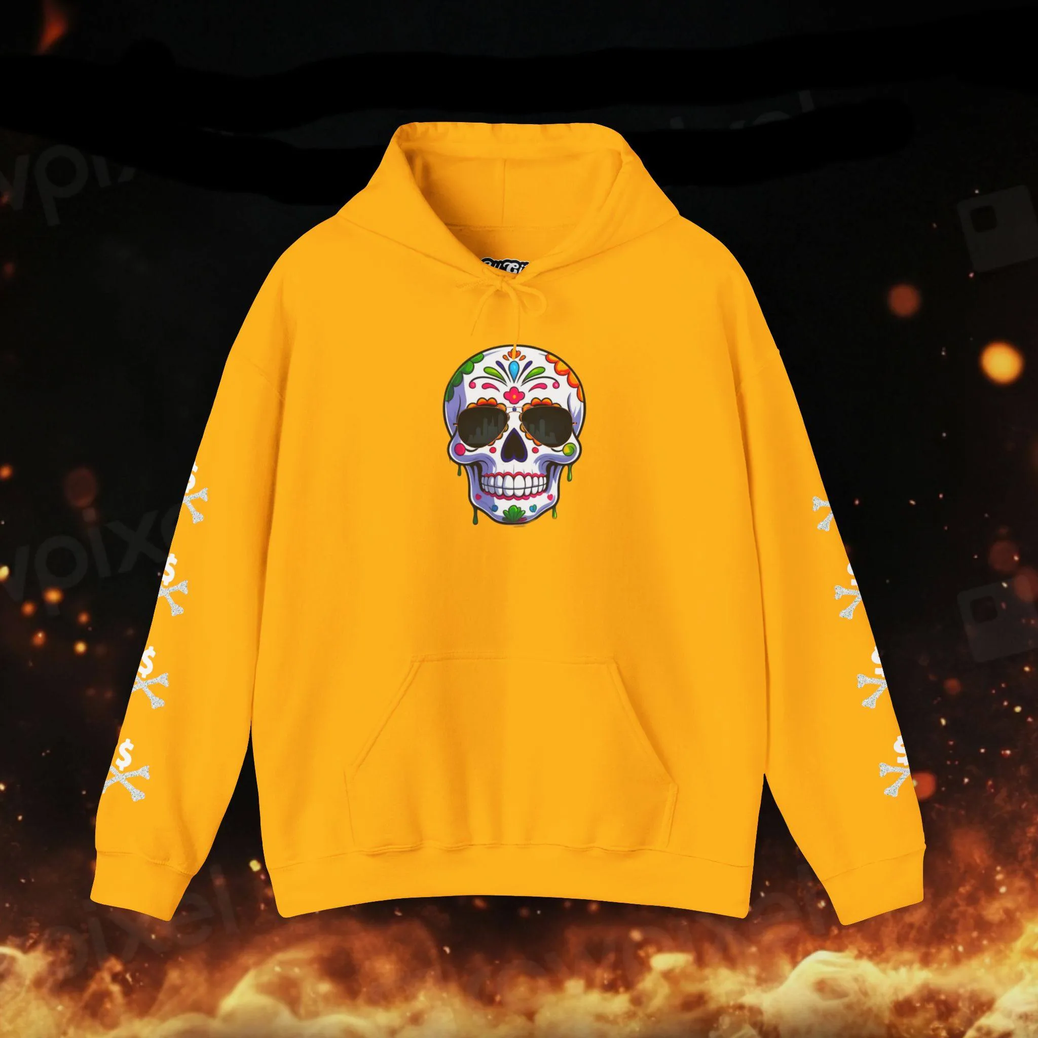 ACH-HOODIE6 Unisex Heavy Blend Hoodie, Comfortable Daily Wear, Street Style Sweatshirt, Perfect for Gifting, Casual Outfits, Fresh Street Drip - Image 13