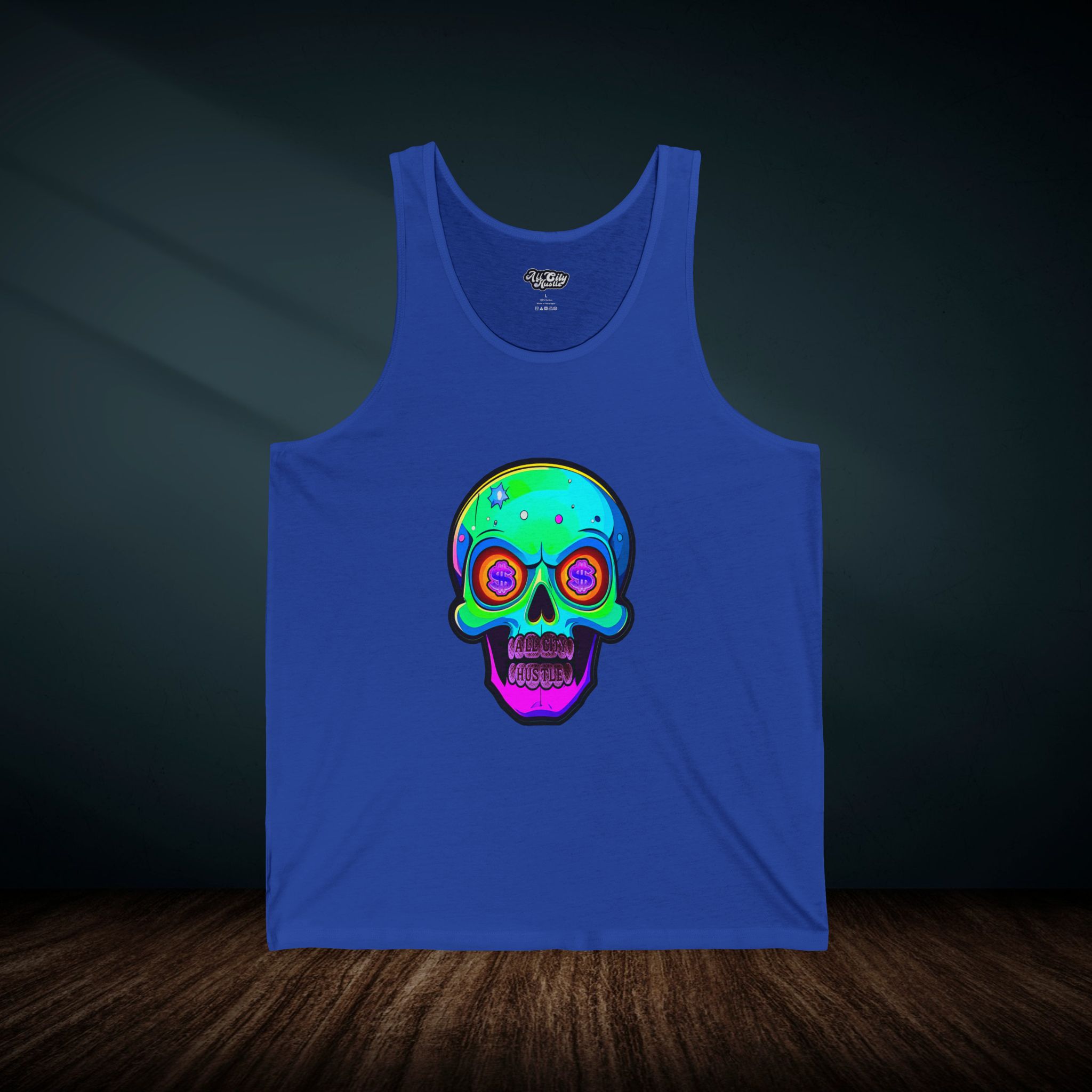 ACHTANKTOP27 Unisex Jersey Tank Top, Streetwear, Inspirational Fitness Apparel, Summer Outfit, Gift for Entrepreneurs - Image 5