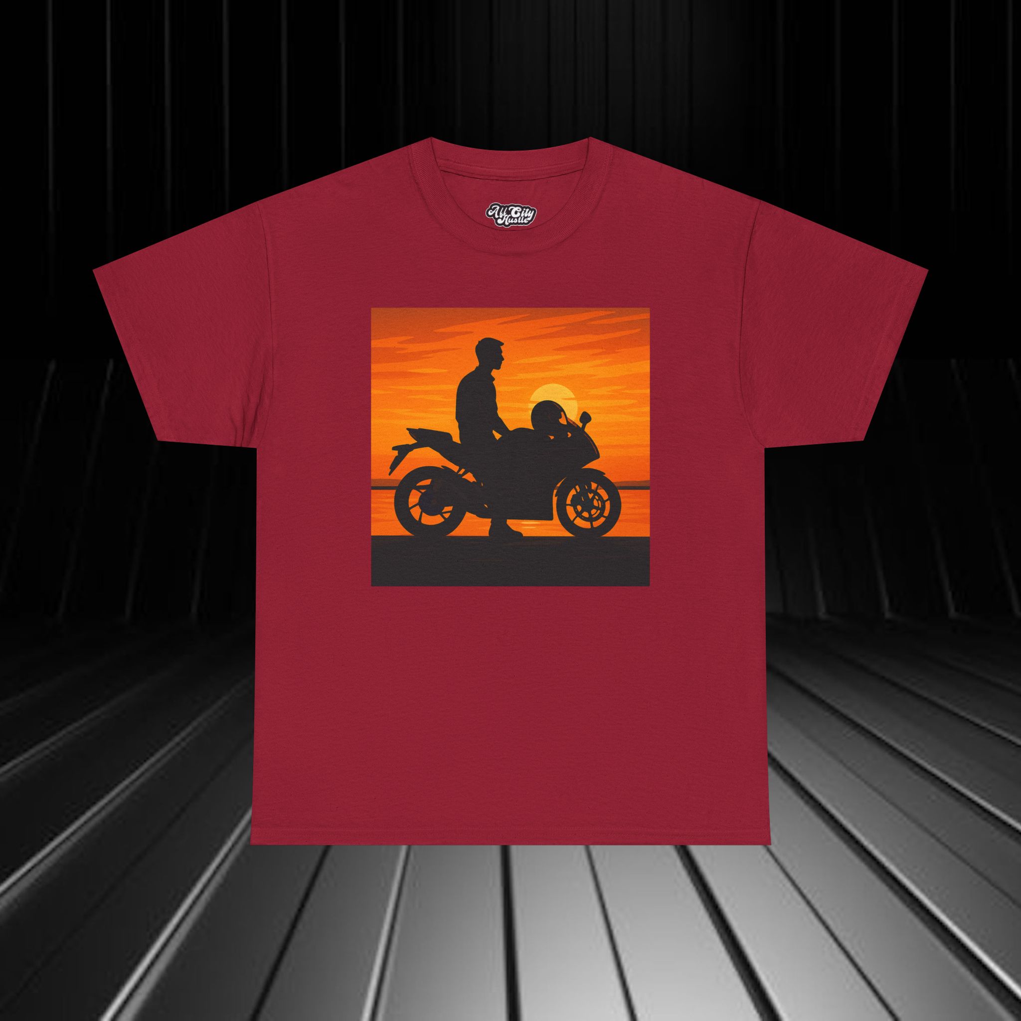 BIKER9 Motorcycle Riders Unisex Tee, Graphic T-Shirt, Casual Shirt, Gift for Bikers, Vintage Style Tee, Everyday Wear - Image 2