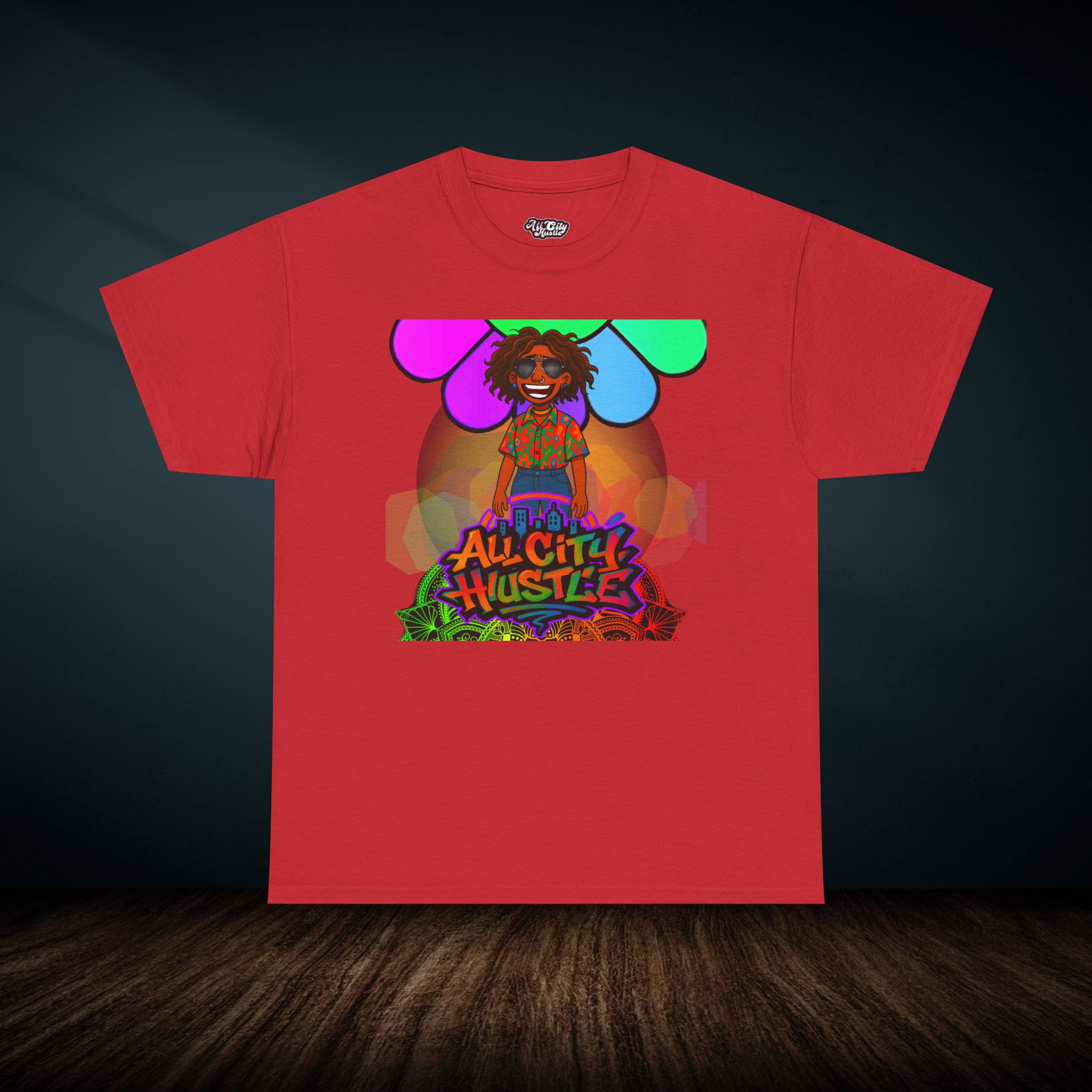 ACH12 Retro Urban Hustle T-Shirt, Unisex Graphic Tee, Casual Streetwear, Gift for Creatives, Everyday Wear, All City Hustle - Image 10