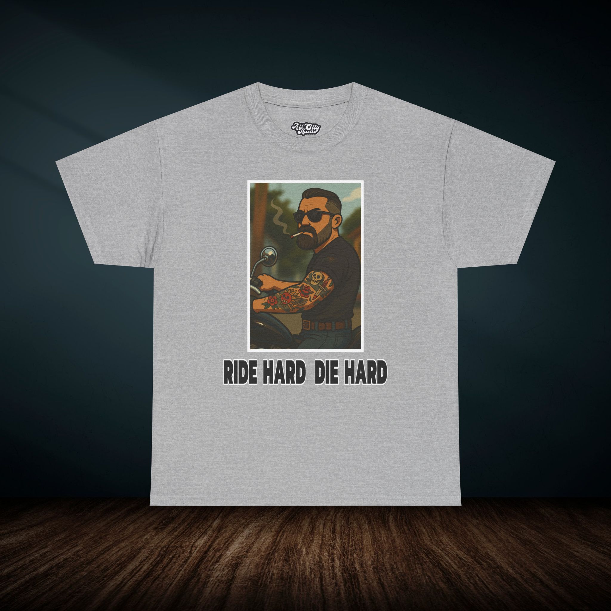 BIKER1 Motorcycle Riders Unisex Tee, Graphic T-Shirt, Casual Shirt, Gift for Bikers, Vintage Style Tee, Everyday Wear - Image 12