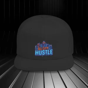 ACHCAP5 Urban Flat Bill Snapback Hat, Street Style Cap, Casual Headwear, Gift for Anyone, Trendy Accessories, Unisex Baseball Hat