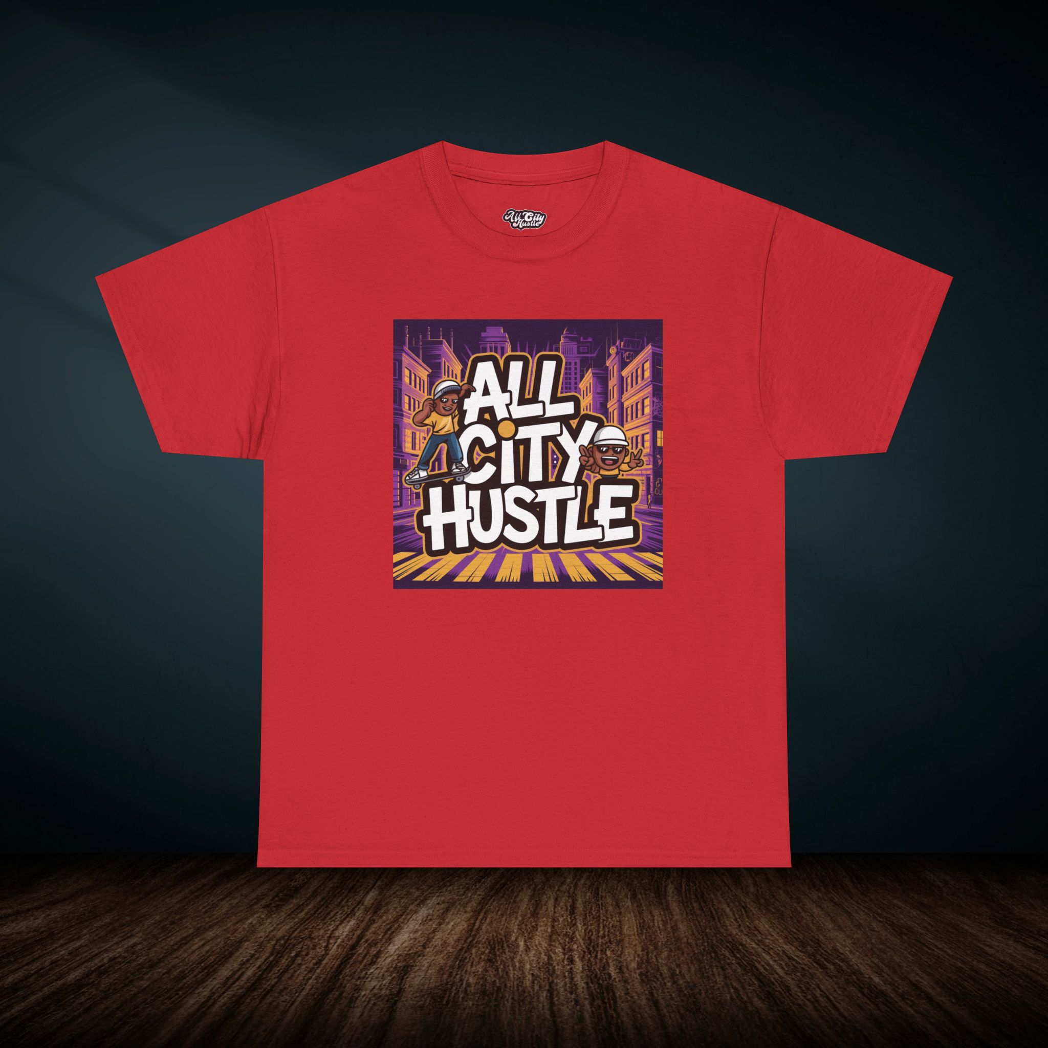 ACH13 Retro Urban Hustle T-Shirt, Unisex Graphic Tee, Casual Streetwear, Gift for Creatives, Everyday Wear, All City Hustle - Image 10