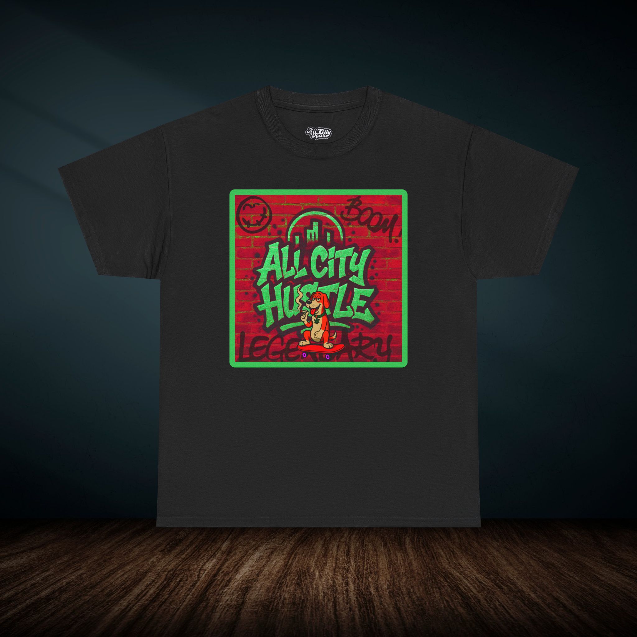 ACH17 Retro Urban Hustle T-Shirt, Unisex Graphic Tee, Casual Streetwear, Gift for Creatives, Everyday Wear, All City Hustle - Image 4