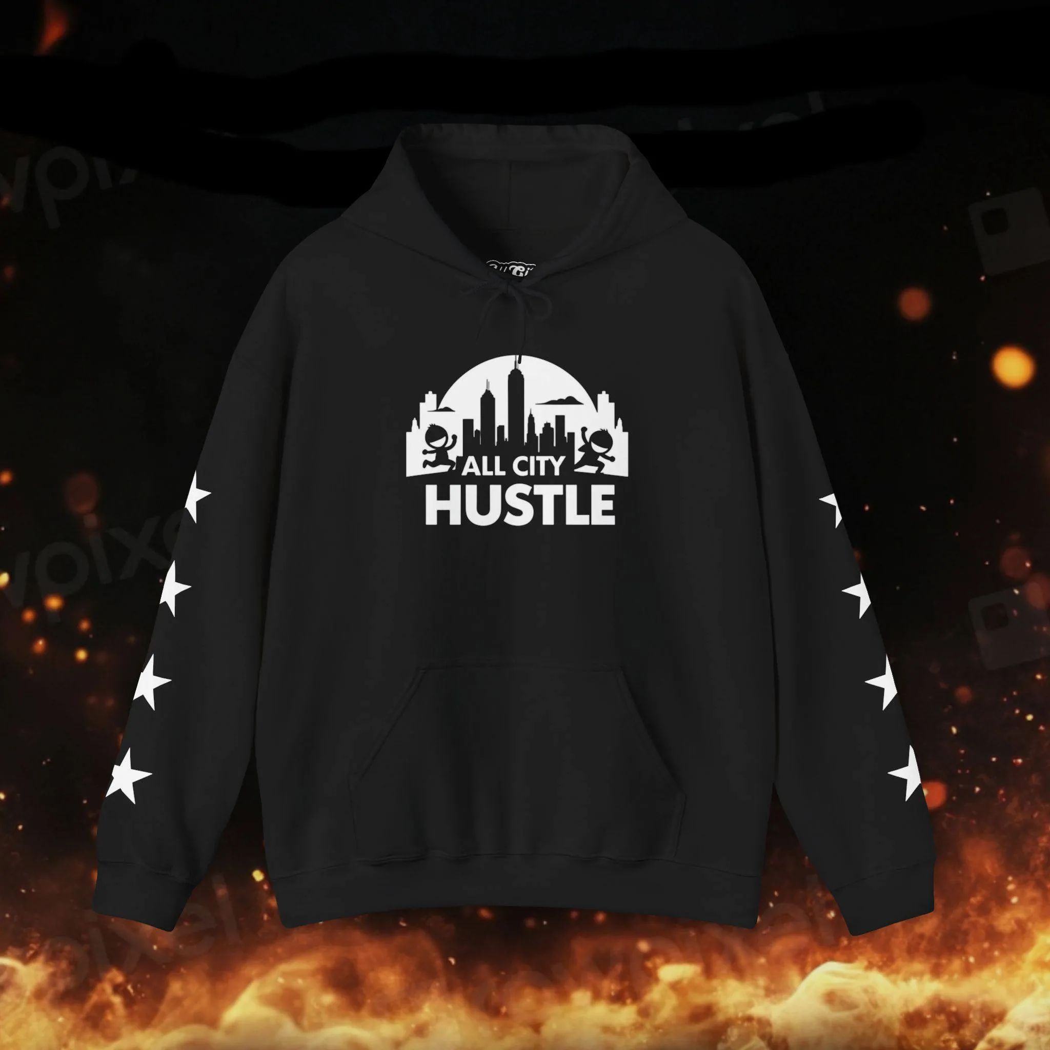 ACH-HOODIE7 Unisex Heavy Blend Hoodie, Comfortable Daily Wear, Street Style Sweatshirt, Perfect for Gifting, Casual Outfits, Fresh Street Drip