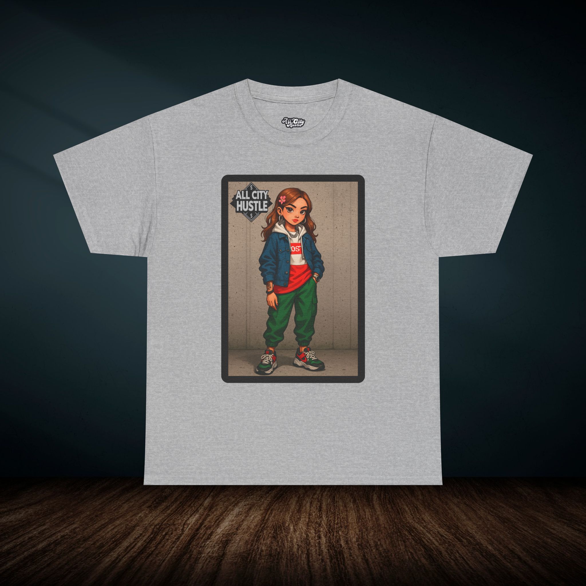 ACH6 Retro Urban Hustle T-Shirt, Unisex Graphic Tee, Casual Streetwear, Gift for Creatives, Everyday Wear, All City Hustle - Image 12