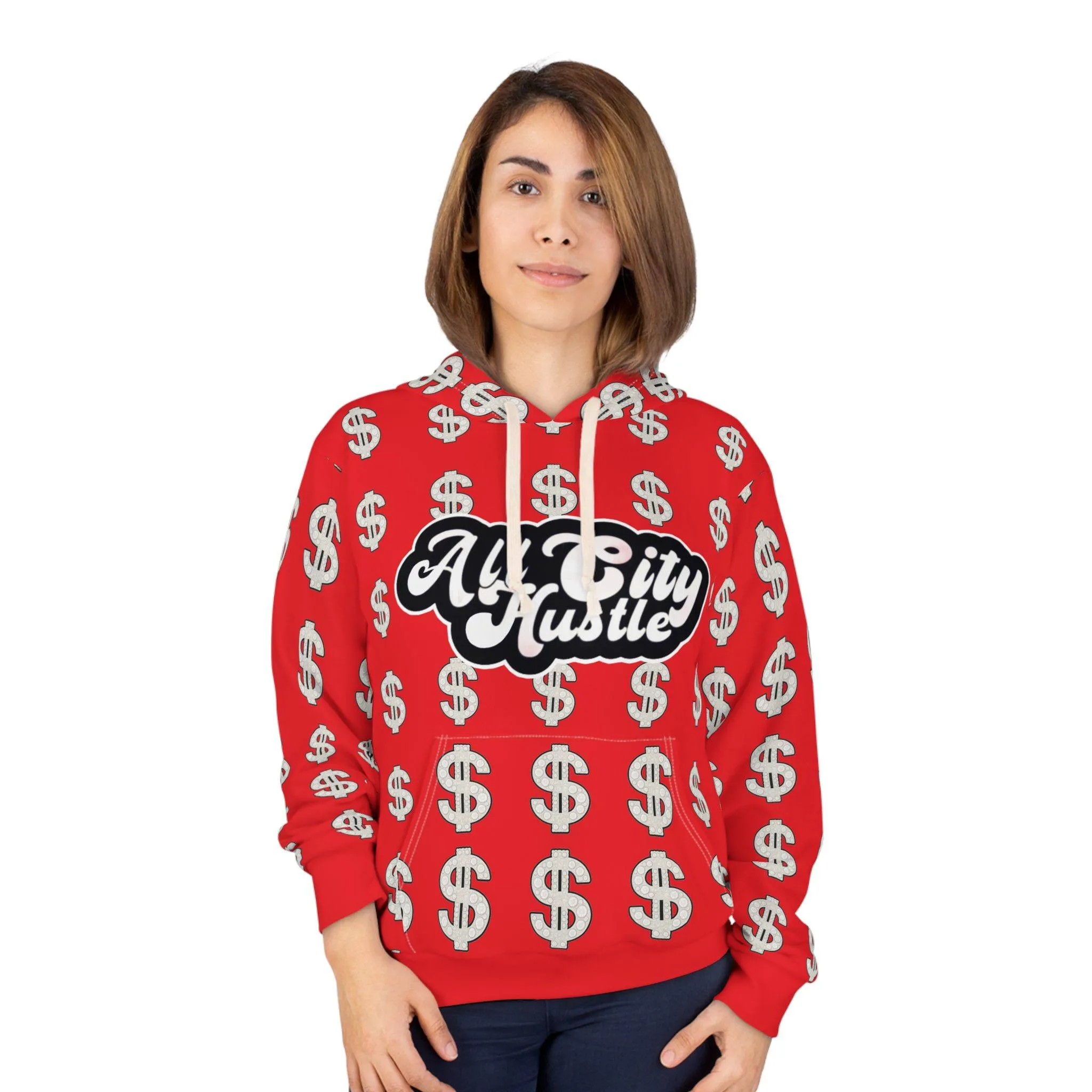 ACHEXTRA-HOODIE2 RED Vibrant Street Hoodie, Unisex Pullover, Streetwear, Drip Fashion, Casual Wear, Everyday Fit, Gift for the Real Ones - Image 3