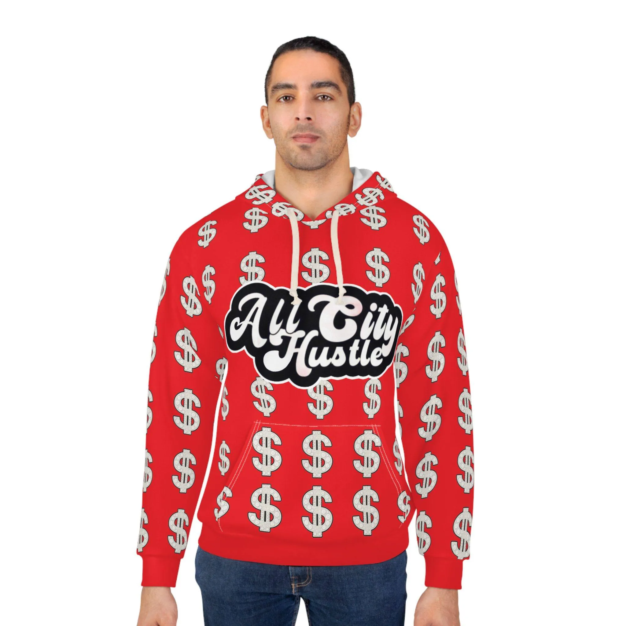 ACHEXTRA-HOODIE2 RED Vibrant Street Hoodie, Unisex Pullover, Streetwear, Drip Fashion, Casual Wear, Everyday Fit, Gift for the Real Ones - Image 4