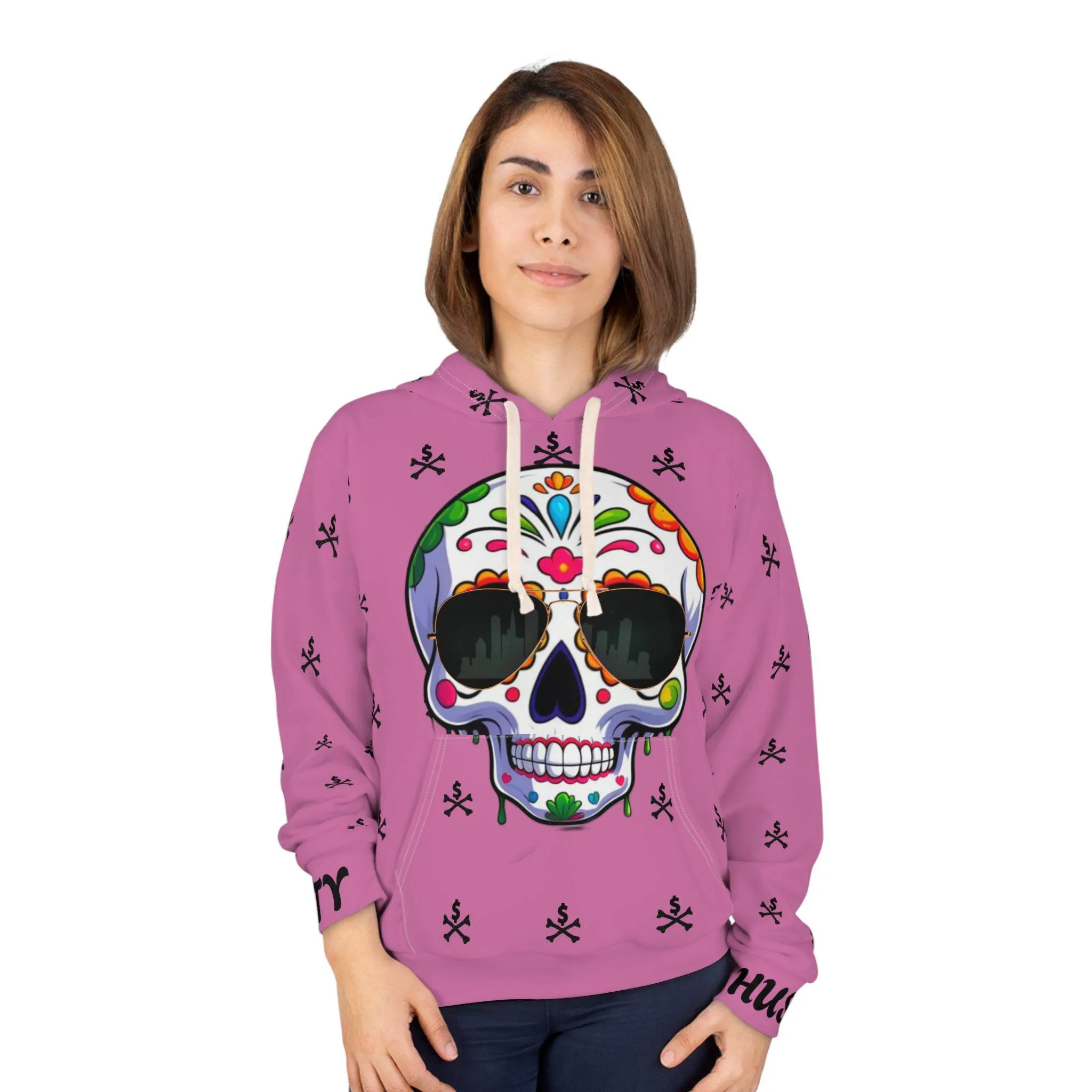 ACHEXTRA-HOODIE1 PINK Vibrant Street Hoodie, Unisex Pullover, Streetwear, Drip Fashion, Casual Wear, Everyday Fit, Gift for the Real Ones - Image 3