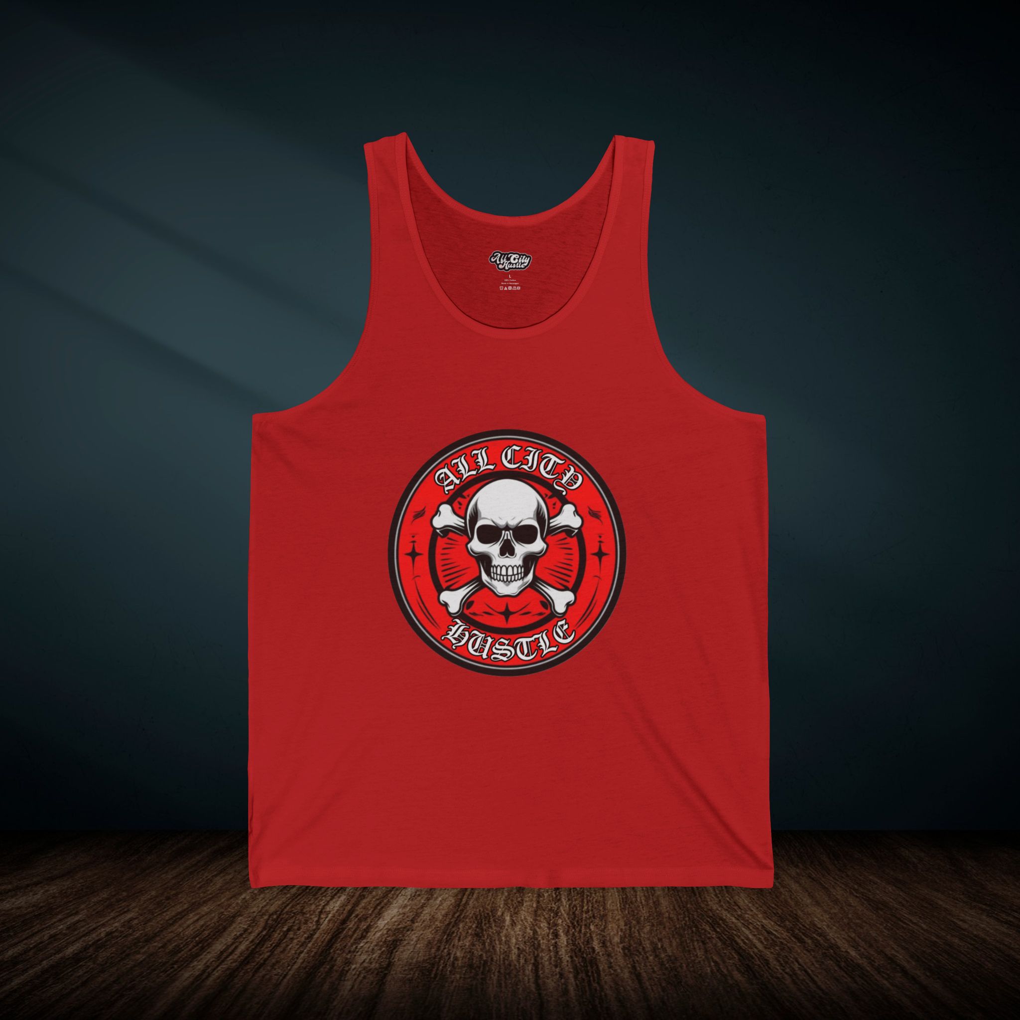 ACHTANKTOP20 Unisex Jersey Tank Top, Streetwear, Inspirational Fitness Apparel, Summer Outfit, Gift for Entrepreneurs - Image 2