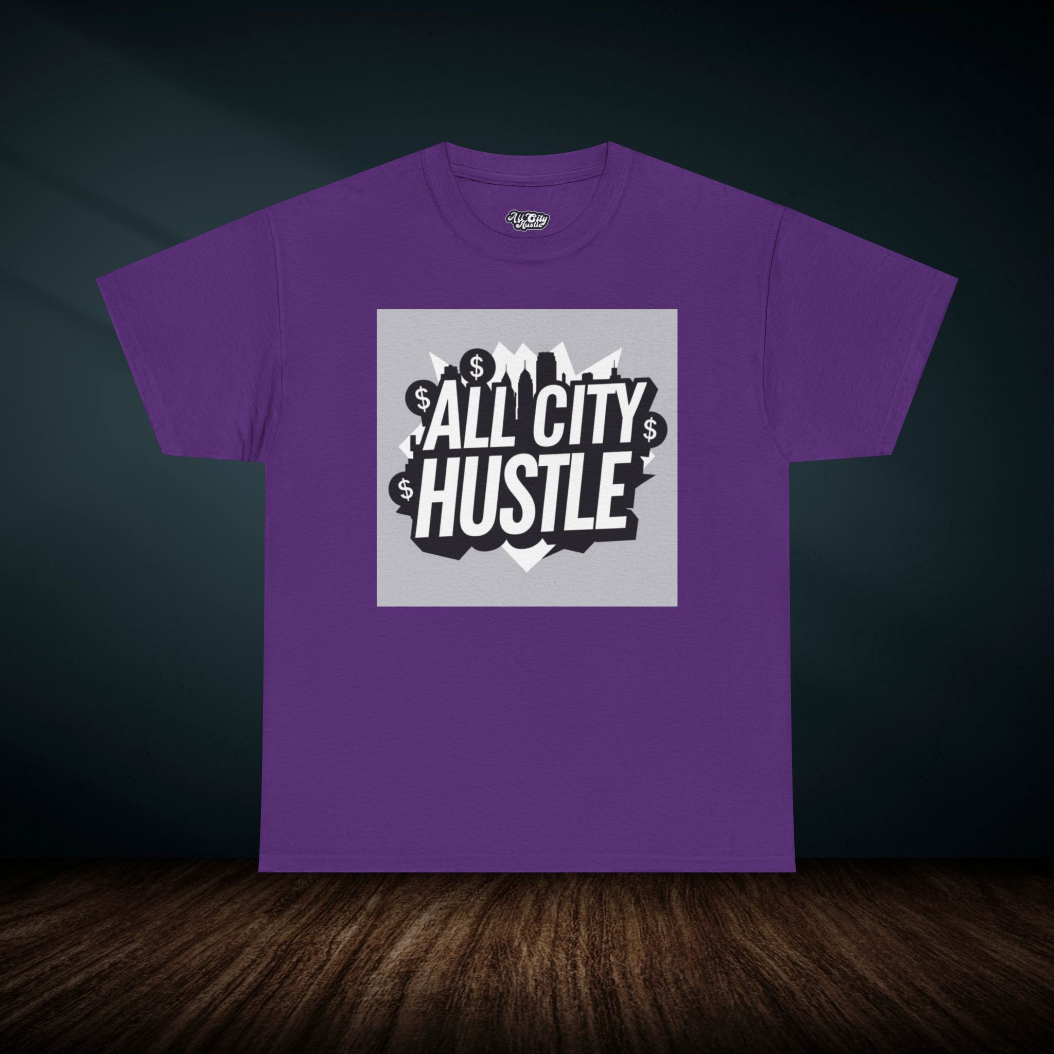 ACH11 Retro Urban Hustle T-Shirt, Unisex Graphic Tee, Casual Streetwear, Gift for Creatives, Everyday Wear, All City Hustle - Image 3