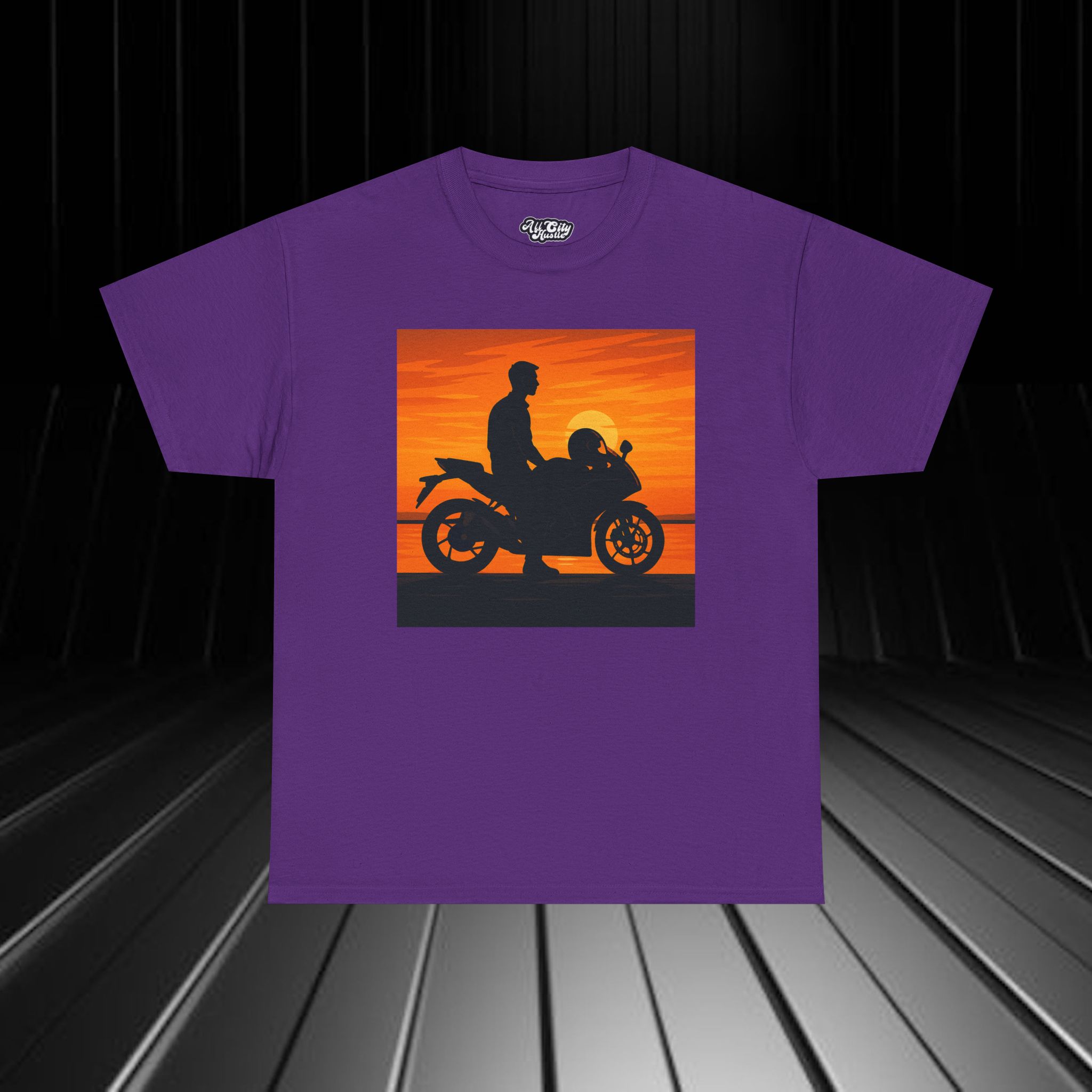 BIKER9 Motorcycle Riders Unisex Tee, Graphic T-Shirt, Casual Shirt, Gift for Bikers, Vintage Style Tee, Everyday Wear - Image 3