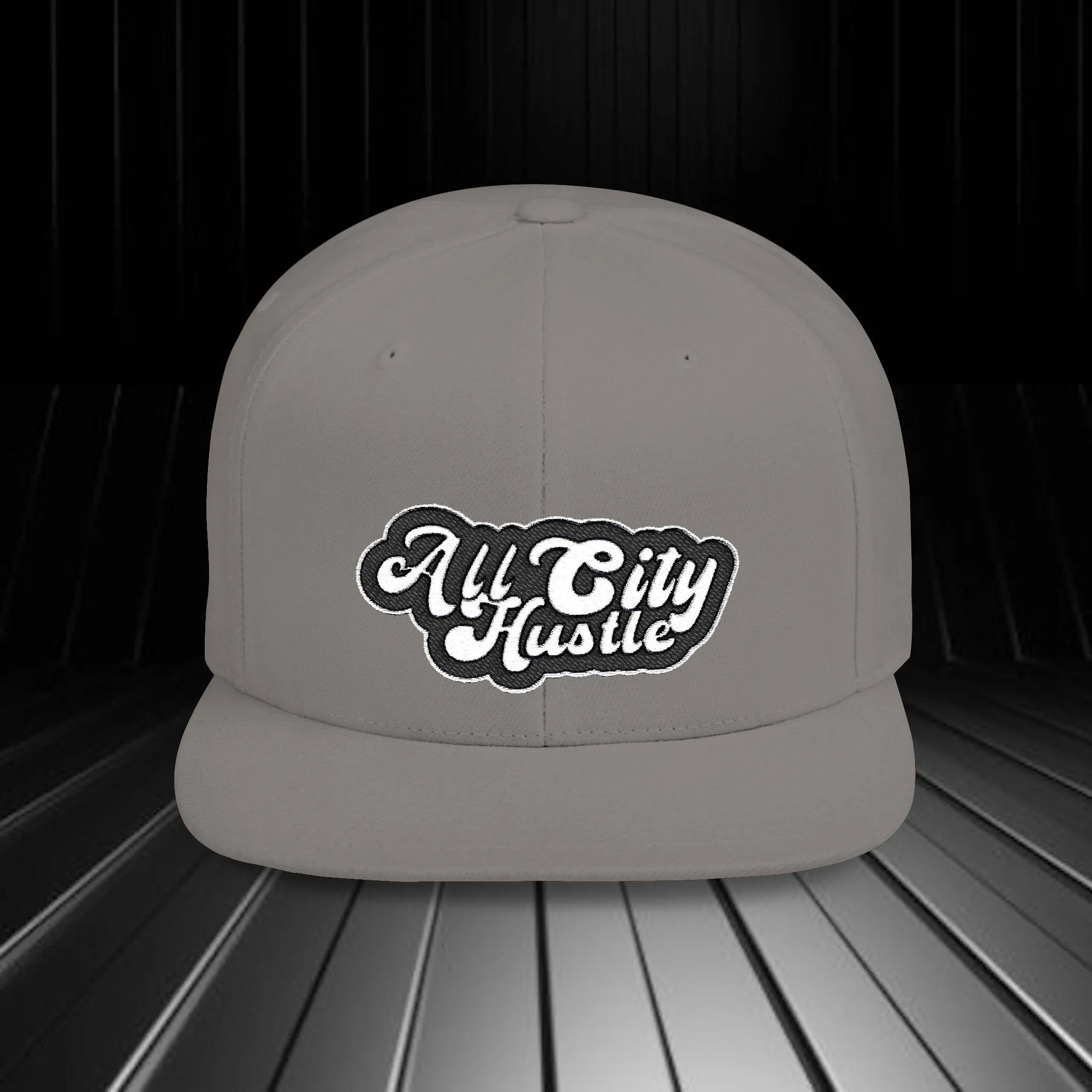 ACHCAP2 Urban Flat Bill Snapback Hat, Street Style Cap, Casual Headwear, Gift for Anyone, Trendy Accessories, Unisex Baseball Hat - Image 7