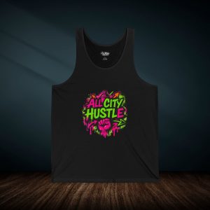 ACHTANKTOP24 Unisex Jersey Tank Top, Streetwear, Inspirational Fitness Apparel, Summer Outfit, Gift for Entrepreneurs