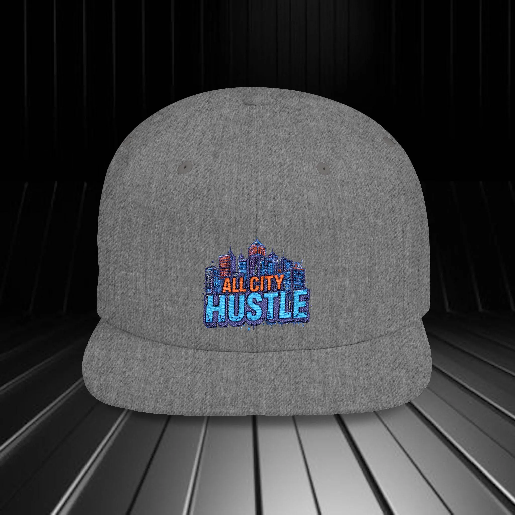 ACHCAP5 Urban Flat Bill Snapback Hat, Street Style Cap, Casual Headwear, Gift for Anyone, Trendy Accessories, Unisex Baseball Hat - Image 10