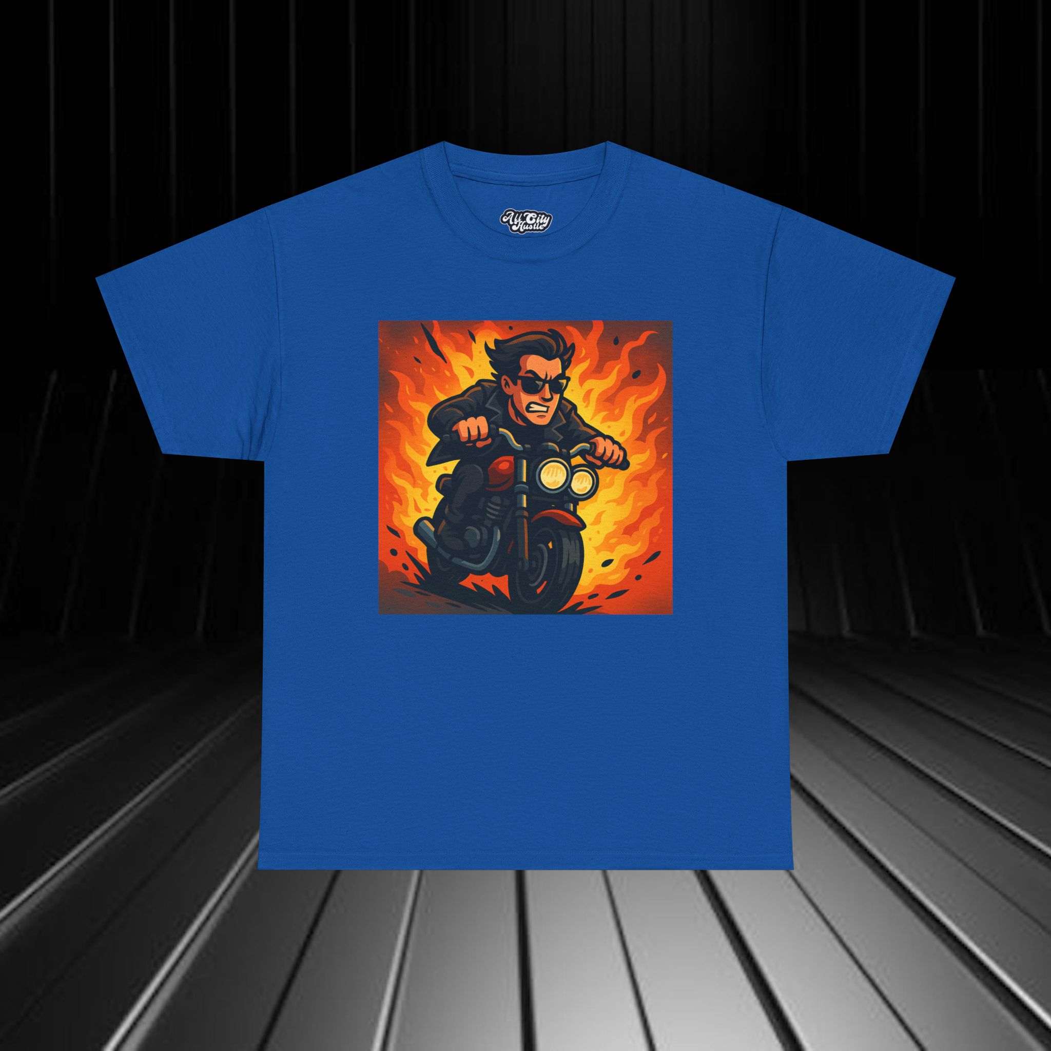 BIKER8 Motorcycle Riders Unisex Tee, Graphic T-Shirt, Casual Shirt, Gift for Bikers, Vintage Style Tee, Everyday Wear - Image 9