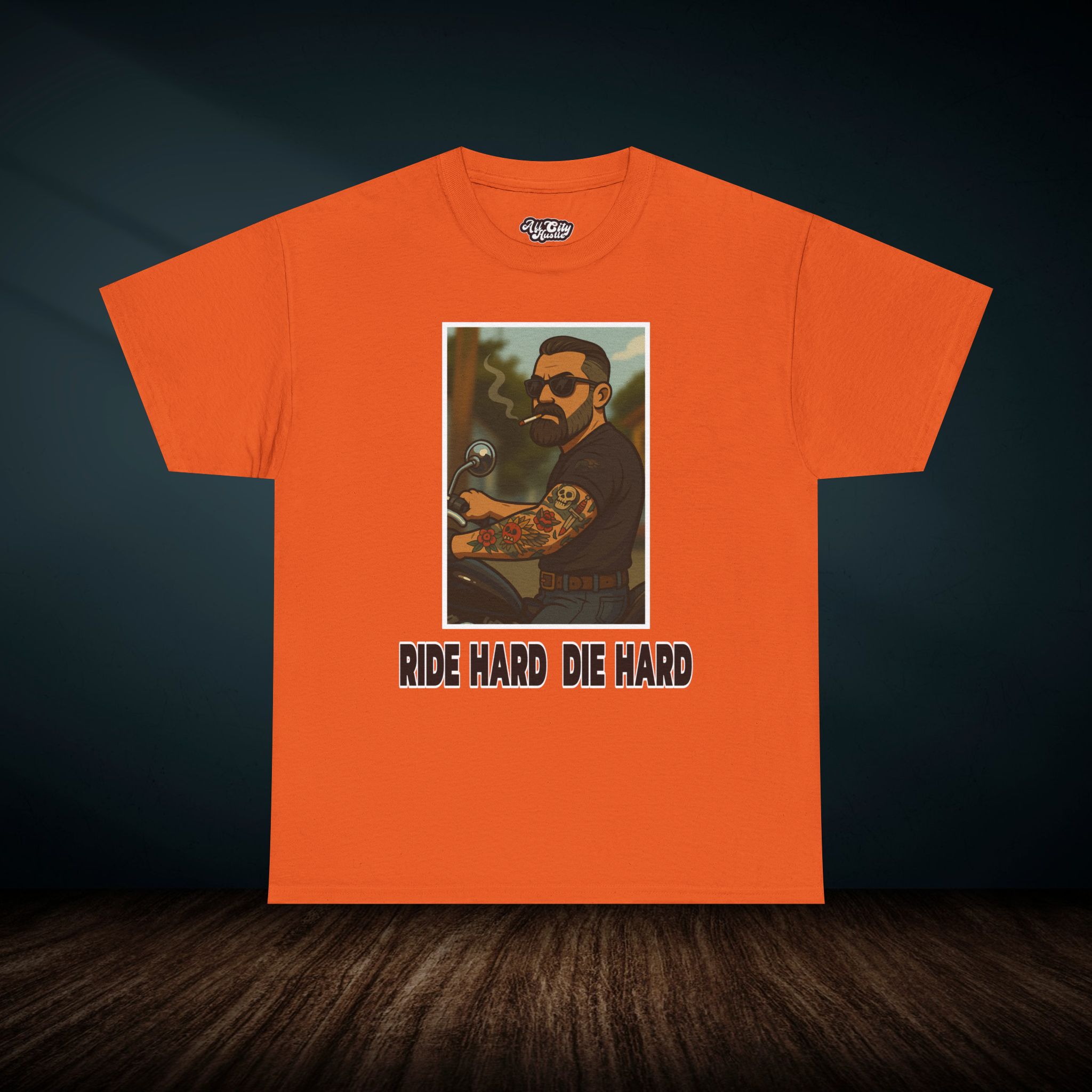 BIKER1 Motorcycle Riders Unisex Tee, Graphic T-Shirt, Casual Shirt, Gift for Bikers, Vintage Style Tee, Everyday Wear - Image 6