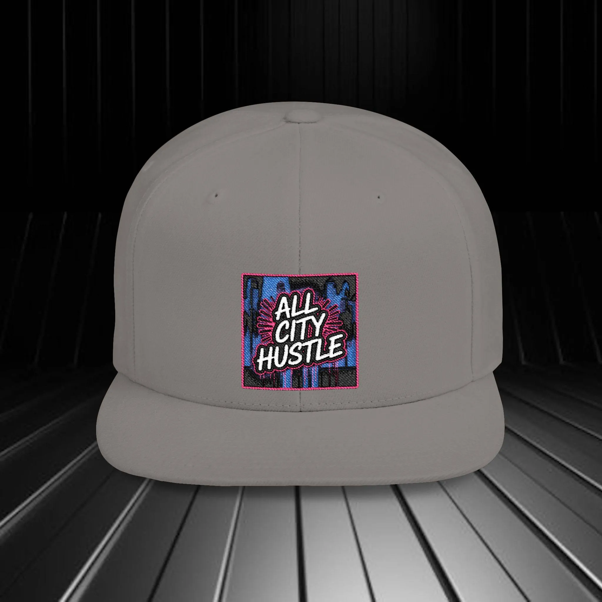 ACHCAP3 Urban Flat Bill Snapback Hat, Street Style Cap, Casual Headwear, Gift for Anyone, Trendy Accessories, Unisex Baseball Hat - Image 7