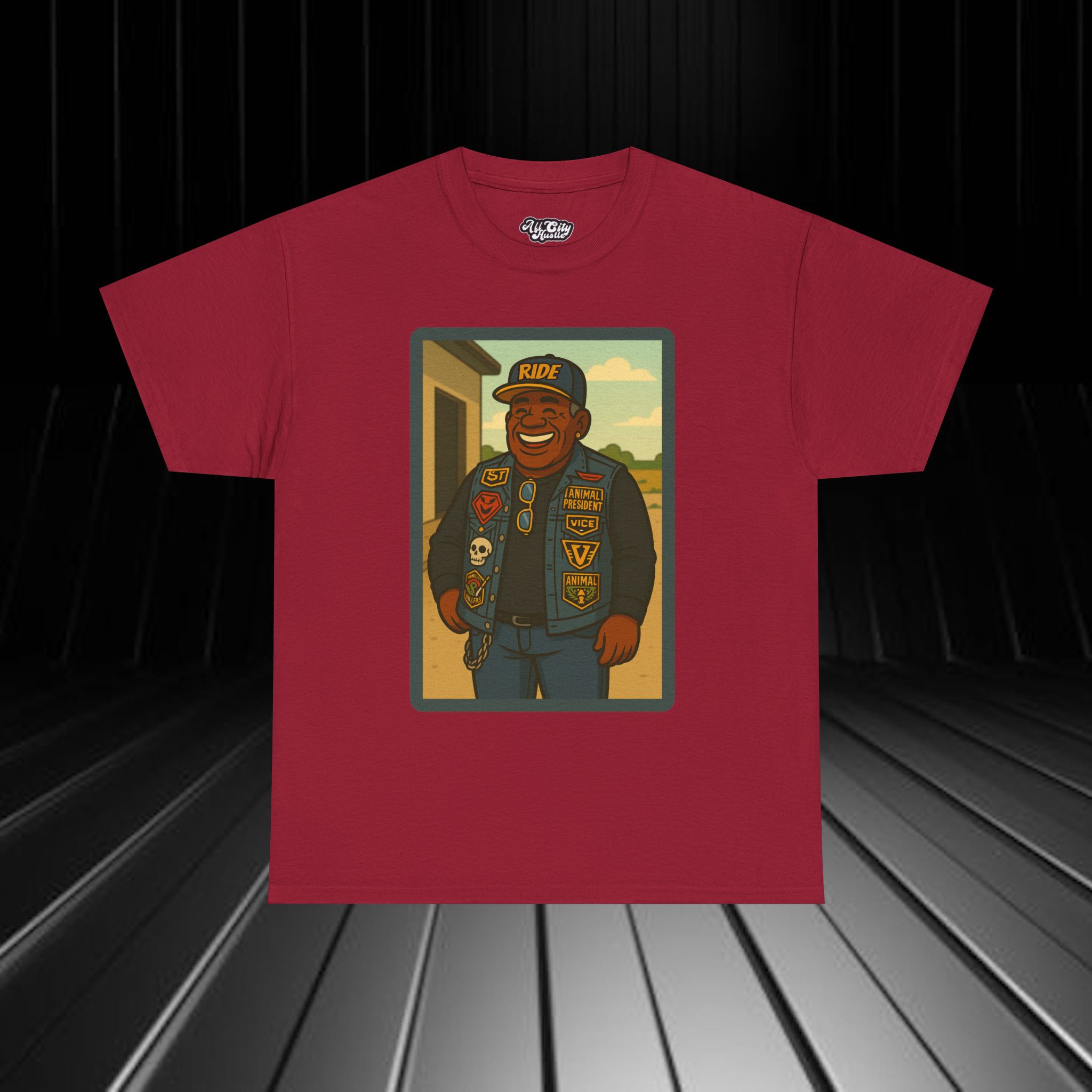 BIKER7 Motorcycle Riders Unisex Tee, Graphic T-Shirt, Casual Shirt, Gift for Bikers, Vintage Style Tee, Everyday Wear - Image 2