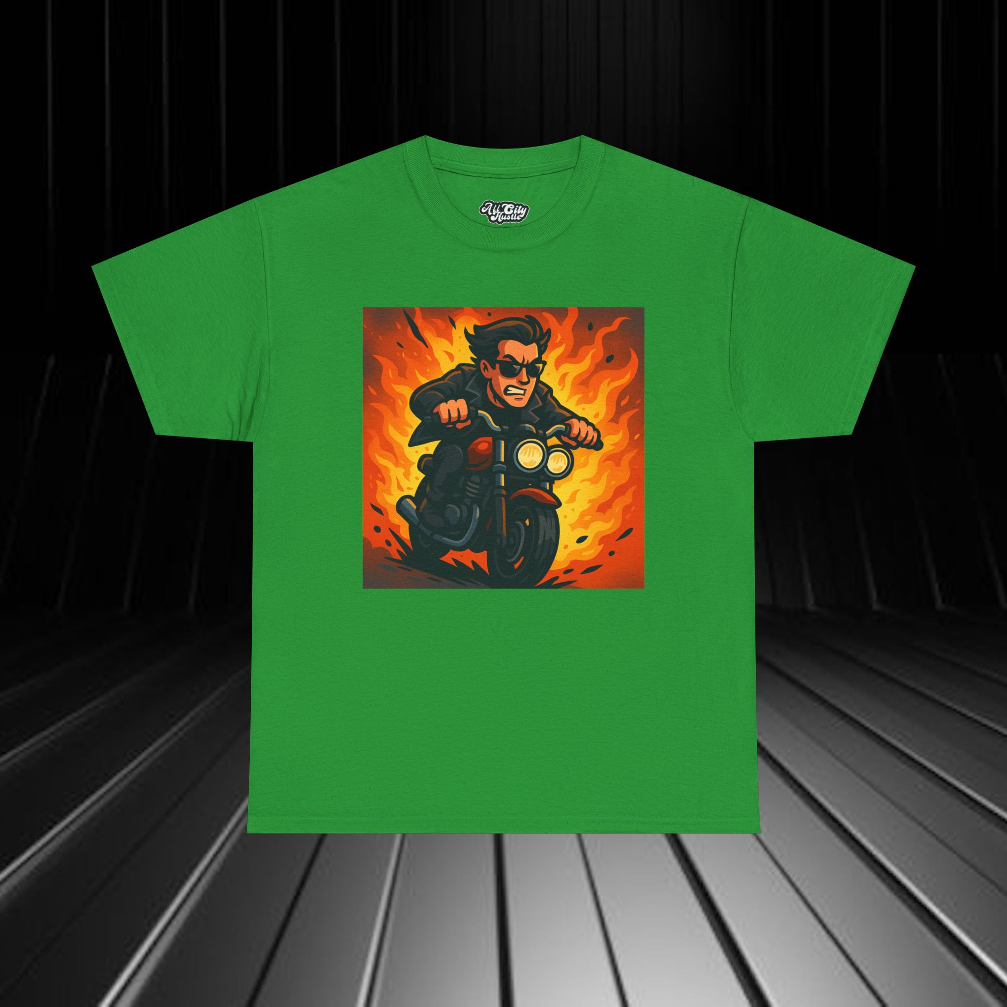 BIKER8 Motorcycle Riders Unisex Tee, Graphic T-Shirt, Casual Shirt, Gift for Bikers, Vintage Style Tee, Everyday Wear - Image 5