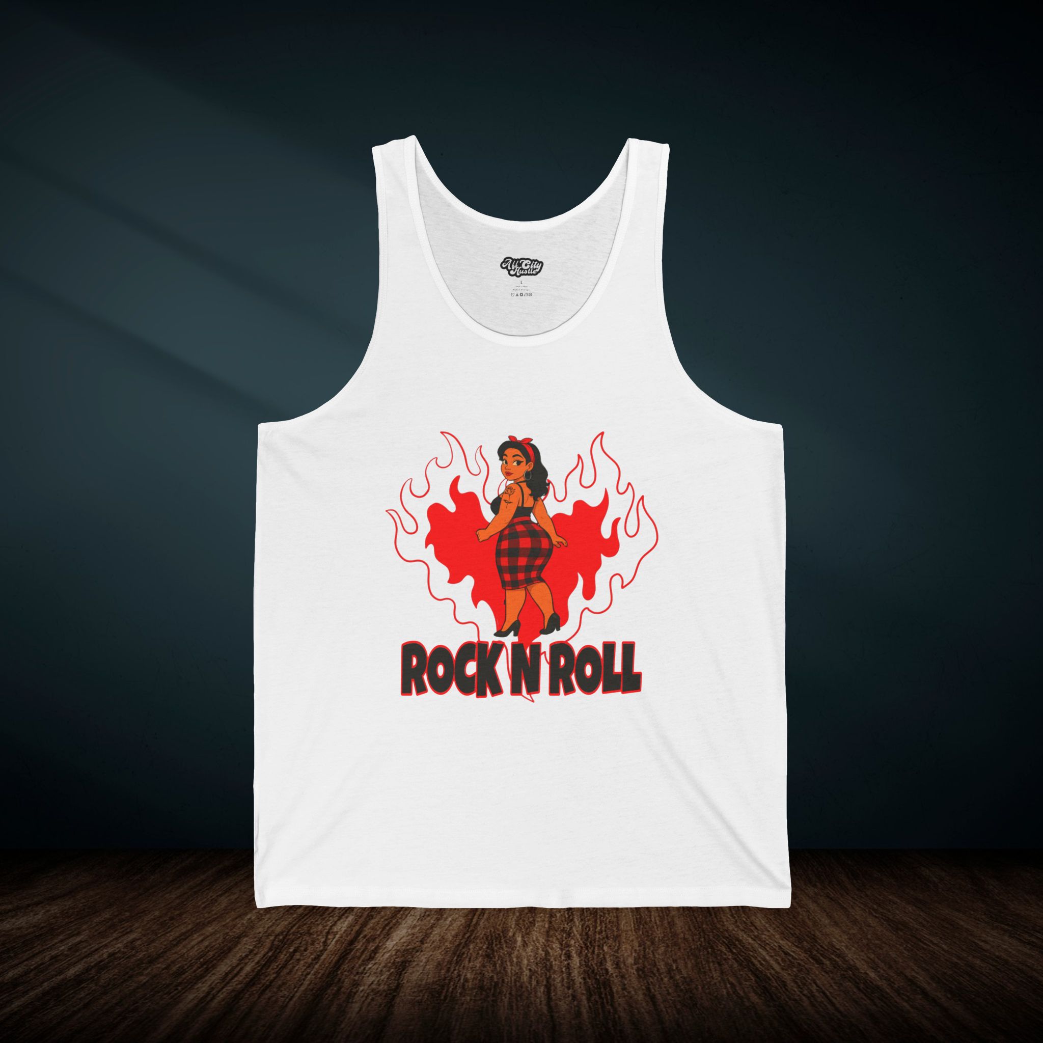 ACHTANKTOP2 Unisex Jersey Tank Top, Streetwear, Inspirational Fitness Apparel, Summer Outfit, Gift for Entrepreneurs - Image 2