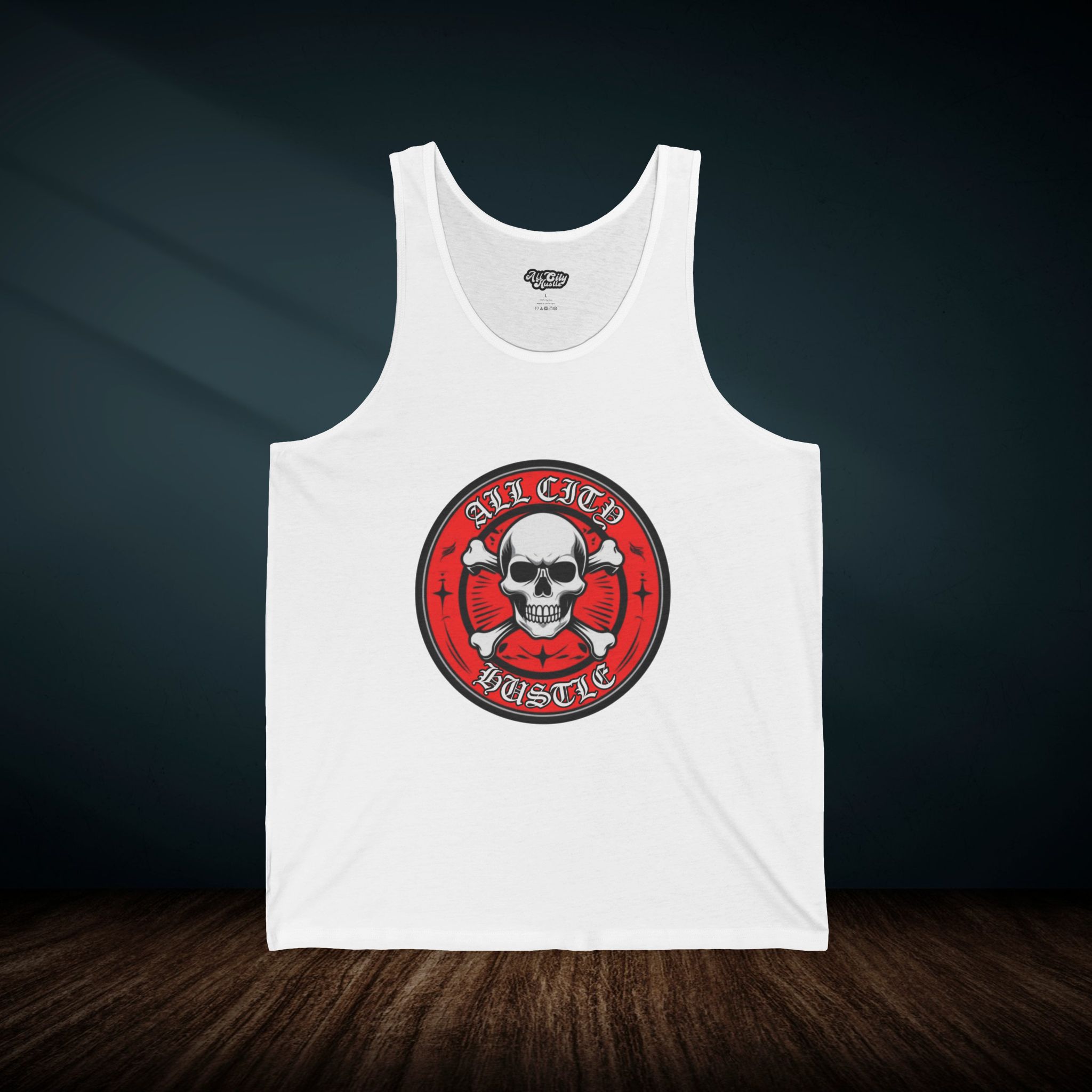 ACHTANKTOP20 Unisex Jersey Tank Top, Streetwear, Inspirational Fitness Apparel, Summer Outfit, Gift for Entrepreneurs - Image 3