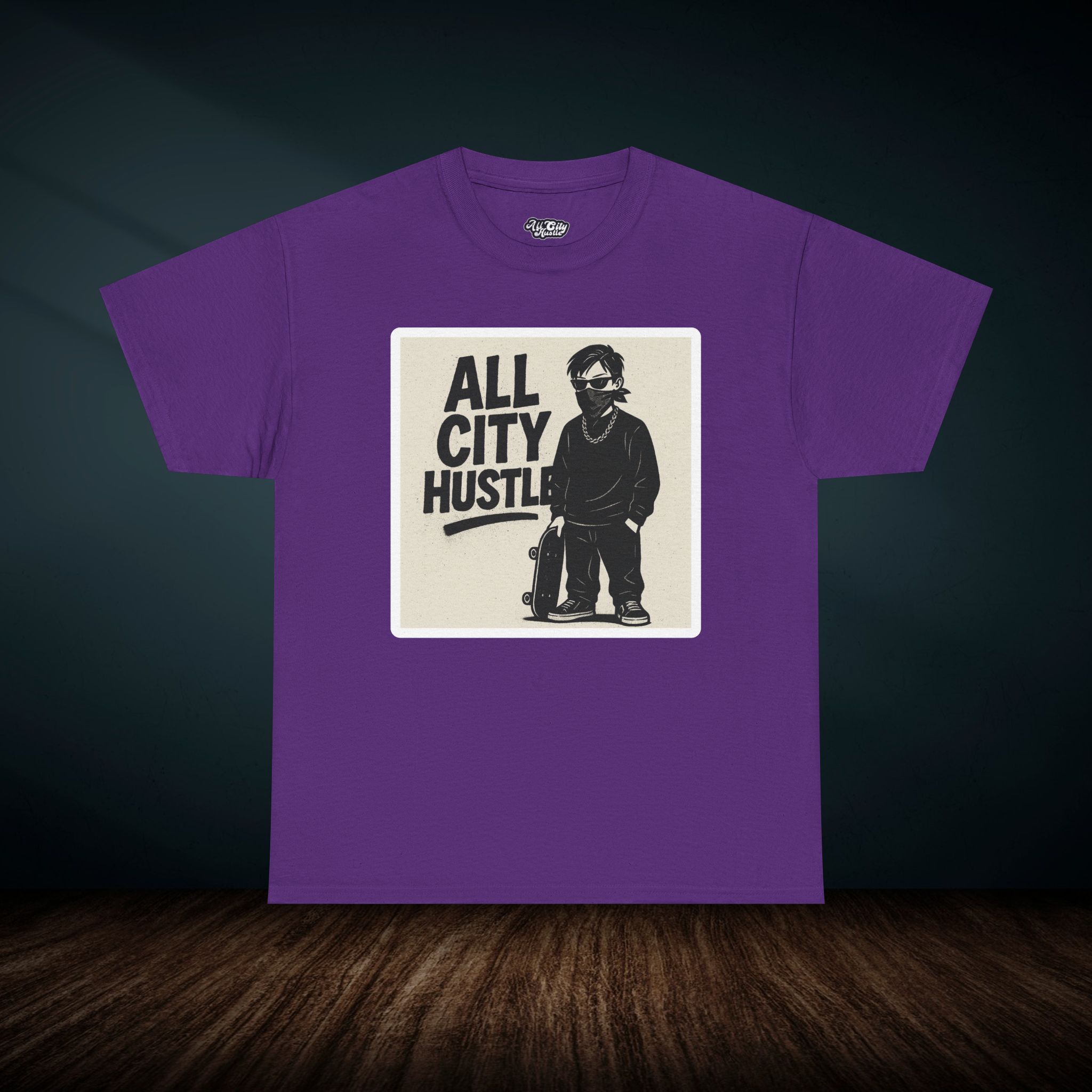 ACH14 Retro Urban Hustle T-Shirt, Unisex Graphic Tee, Casual Streetwear, Gift for Creatives, Everyday Wear, All City Hustle - Image 3