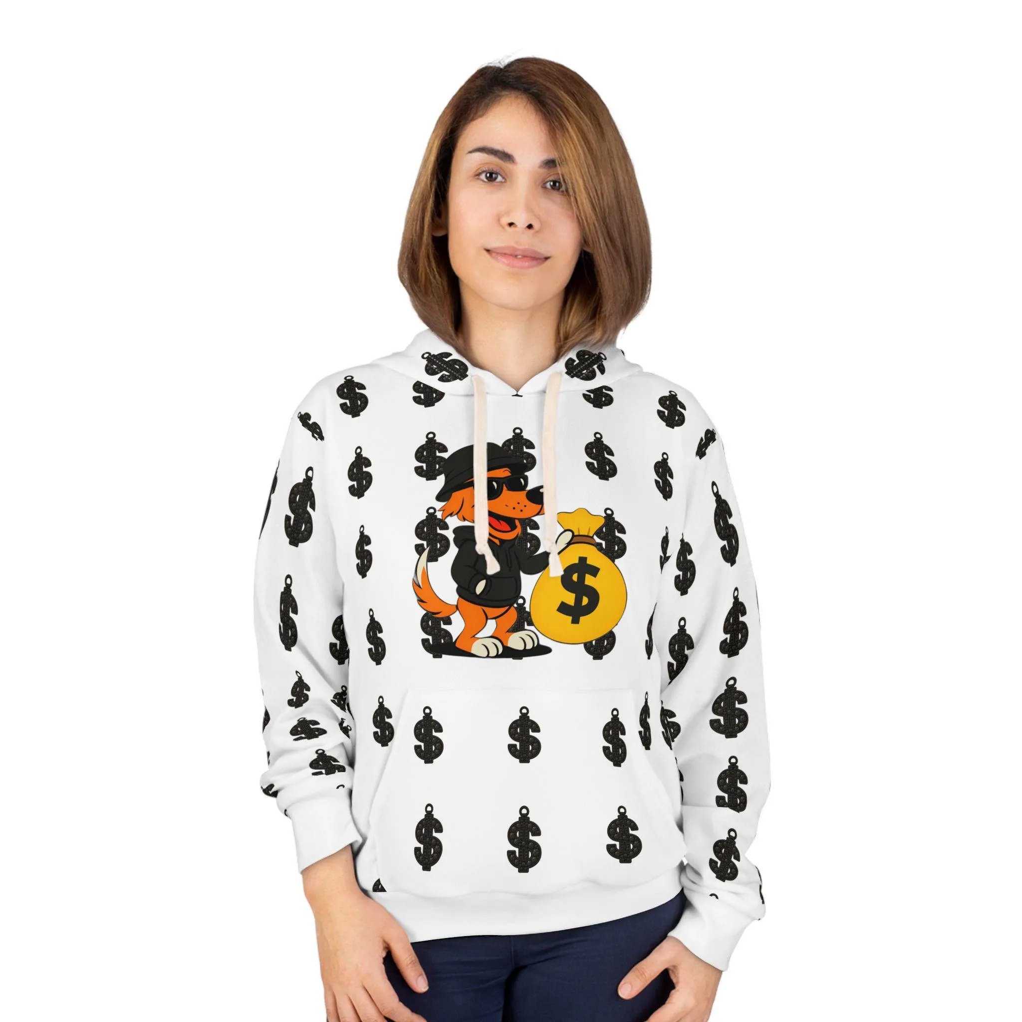 ACHEXTRA-HOODIE3 WHITE Vibrant Street Hoodie, Unisex Pullover, Streetwear, Drip Fashion, Casual Wear, Everyday Fit, Gift for the Real Ones - Image 3