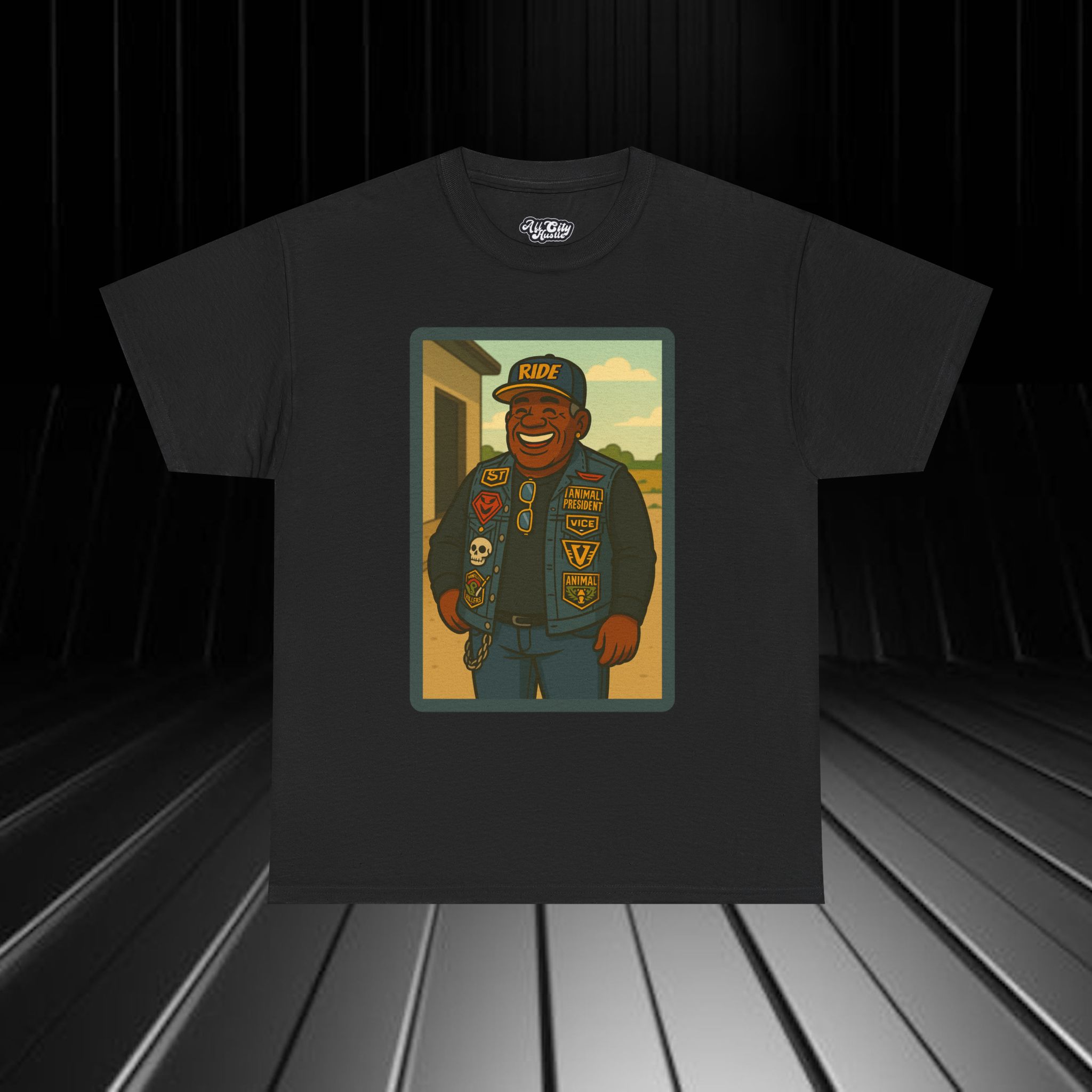 BIKER7 Motorcycle Riders Unisex Tee, Graphic T-Shirt, Casual Shirt, Gift for Bikers, Vintage Style Tee, Everyday Wear - Image 4