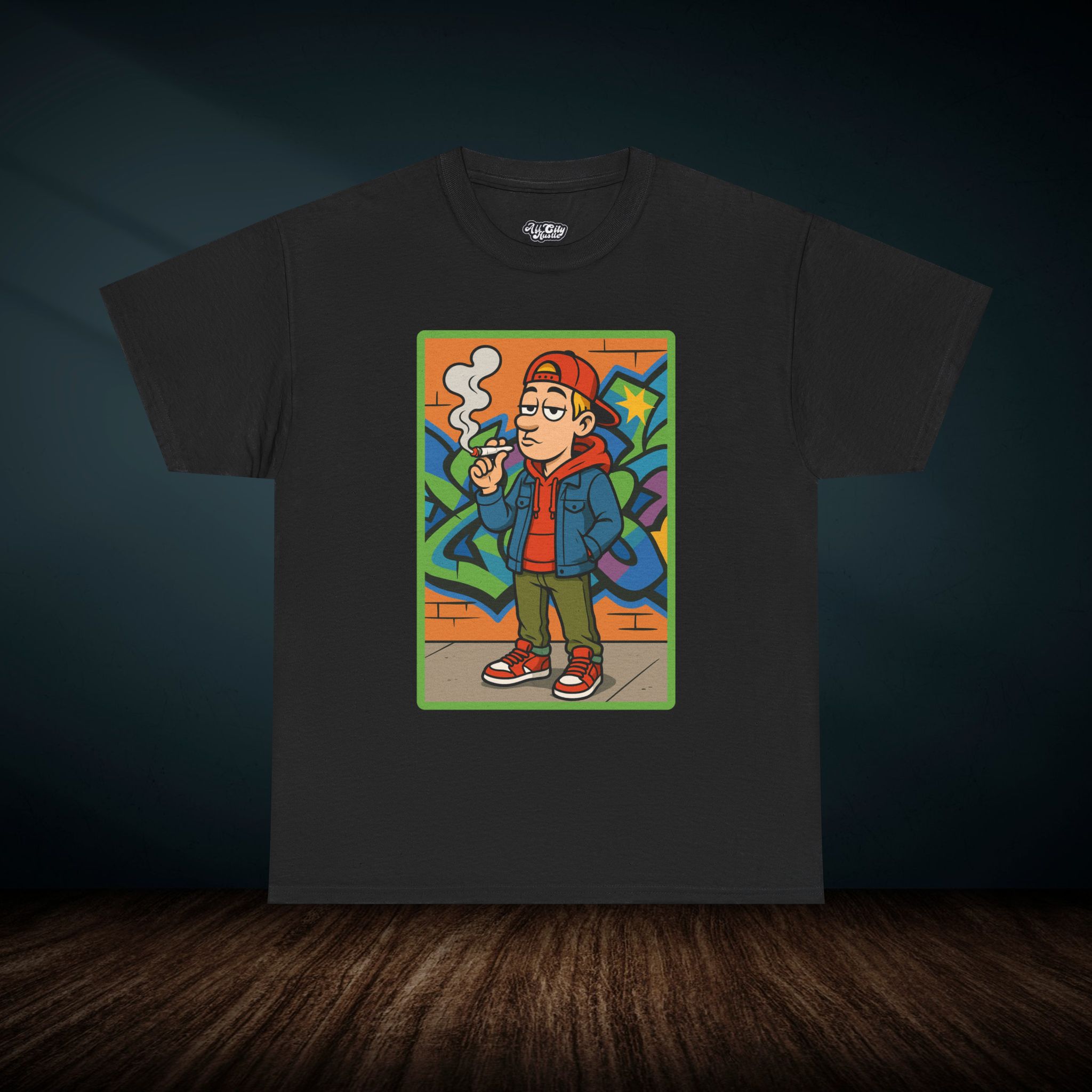 420 21 Urban Hustle Graphic Tee – All City Vibes, Streetwear, 420 Merchandise, Marijuana Casual Outfit, Gift for Entrepreneurs, Everyday Wear - Image 4