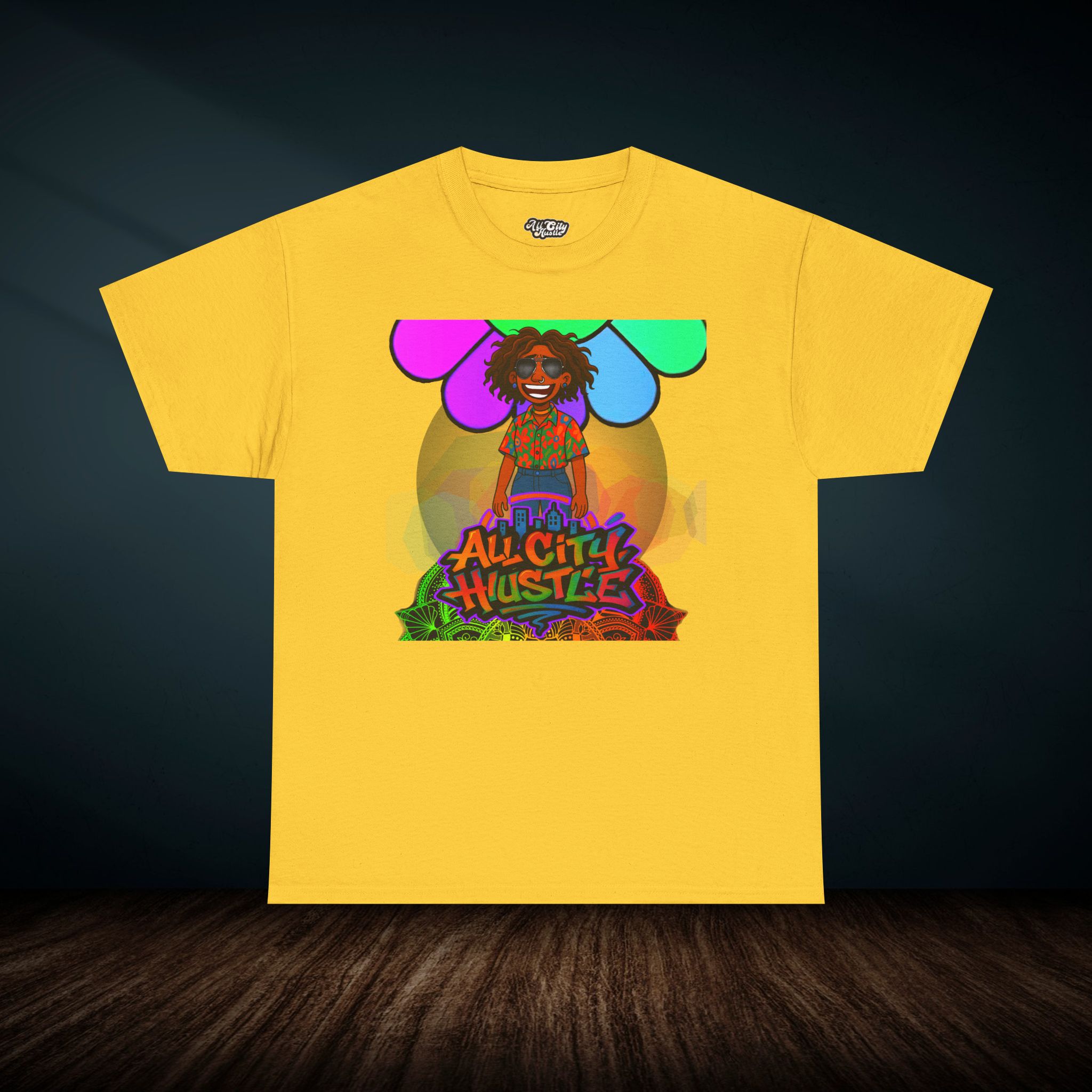 ACH12 Retro Urban Hustle T-Shirt, Unisex Graphic Tee, Casual Streetwear, Gift for Creatives, Everyday Wear, All City Hustle - Image 14