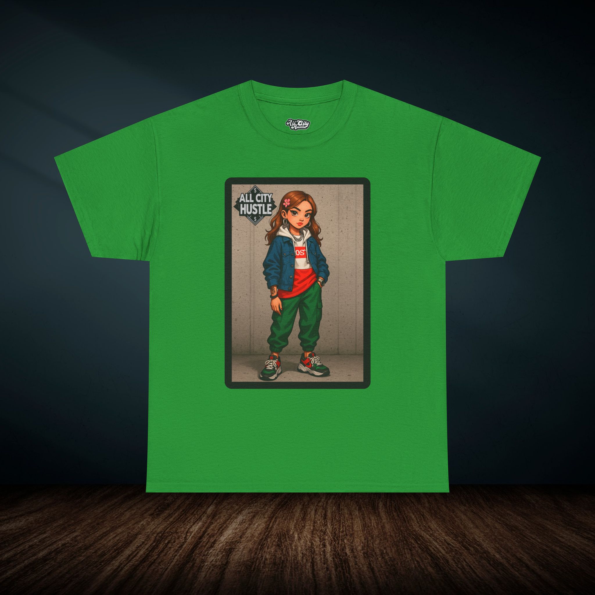 ACH6 Retro Urban Hustle T-Shirt, Unisex Graphic Tee, Casual Streetwear, Gift for Creatives, Everyday Wear, All City Hustle - Image 5