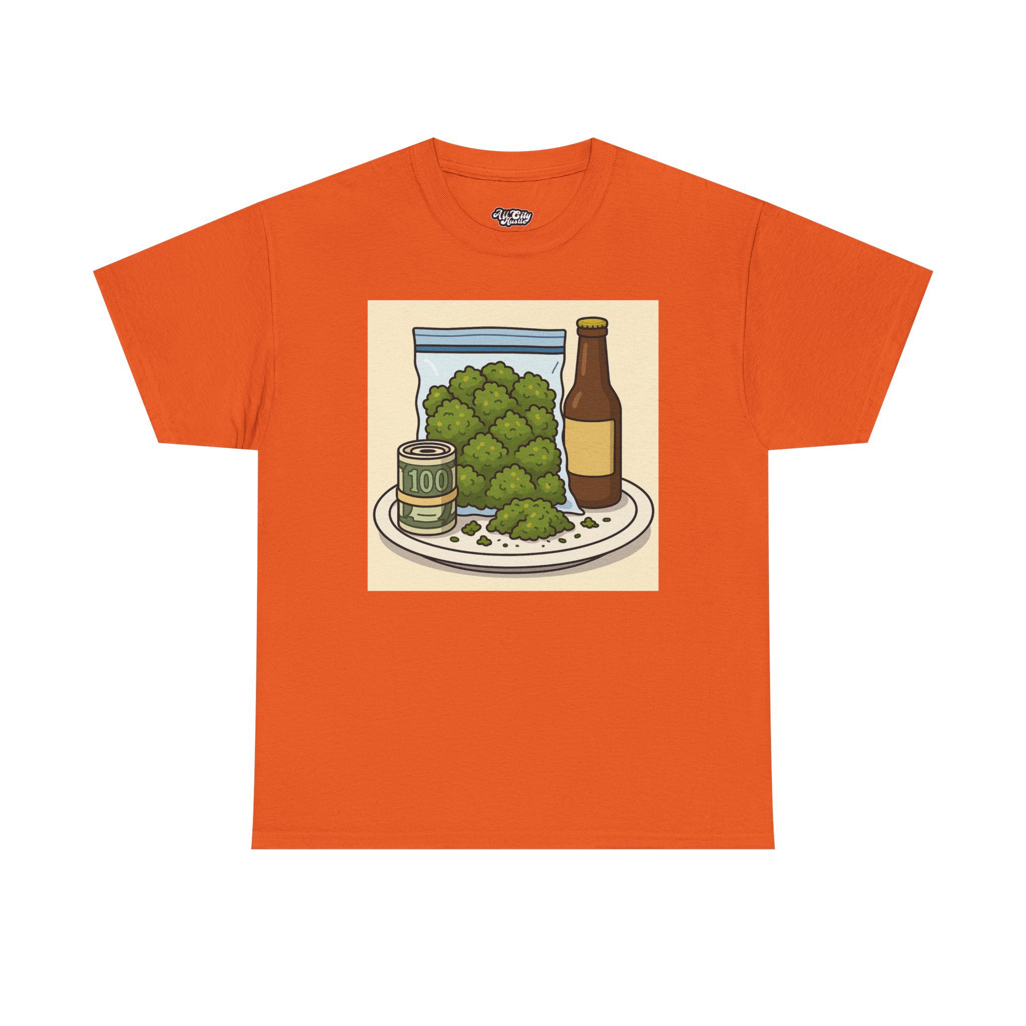 420 16 Urban Hustle Graphic Tee – All City Vibes, Streetwear, 420 Merchandise, Marijuana Casual Outfit, Gift for Entrepreneurs, Everyday Wear - Image 6