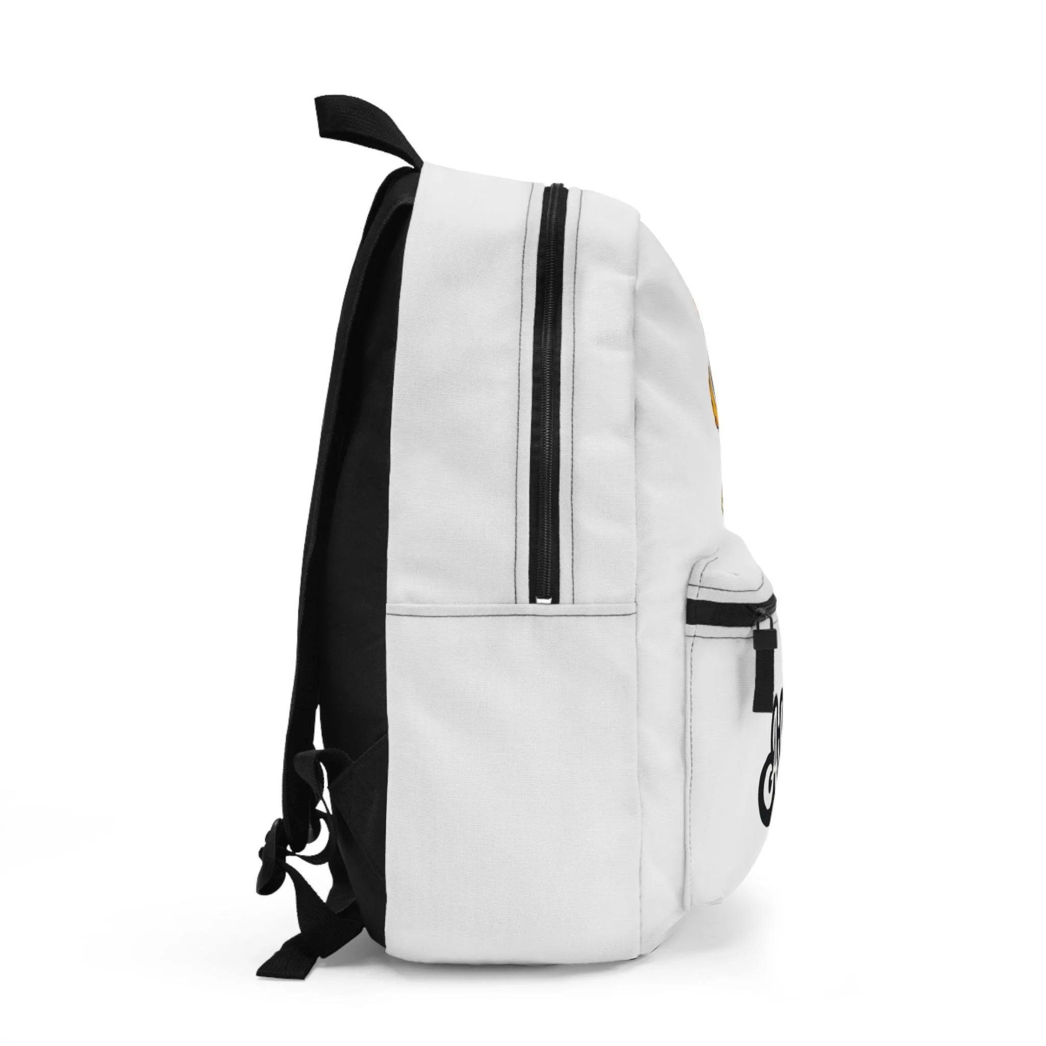 ASHBURGBP1 WHITE Urban Hustle Backpack - School Book Bag, Stylish Daypack, Trendy Carry All Bag, Gym Bag for On The Go - Image 2