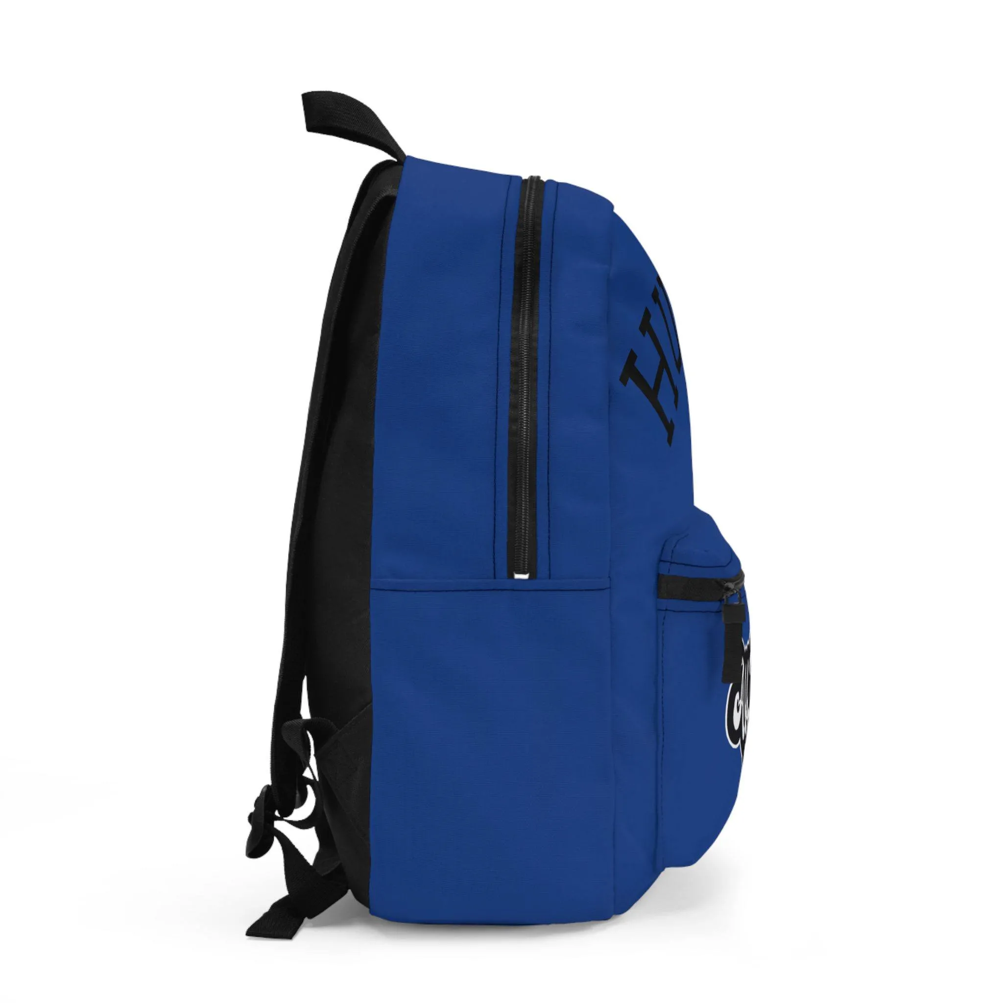 ACHBP1 BLUE Urban Hustle Backpack - School Book Bag, Stylish Daypack, Trendy Carry All Bag, Gym Bag for On The Go - Image 2
