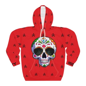 ACHEXTRA-HOODIE1 RED Vibrant Street Hoodie, Unisex Pullover, Streetwear, Drip Fashion, Casual Wear, Everyday Fit, Gift for the Real Ones