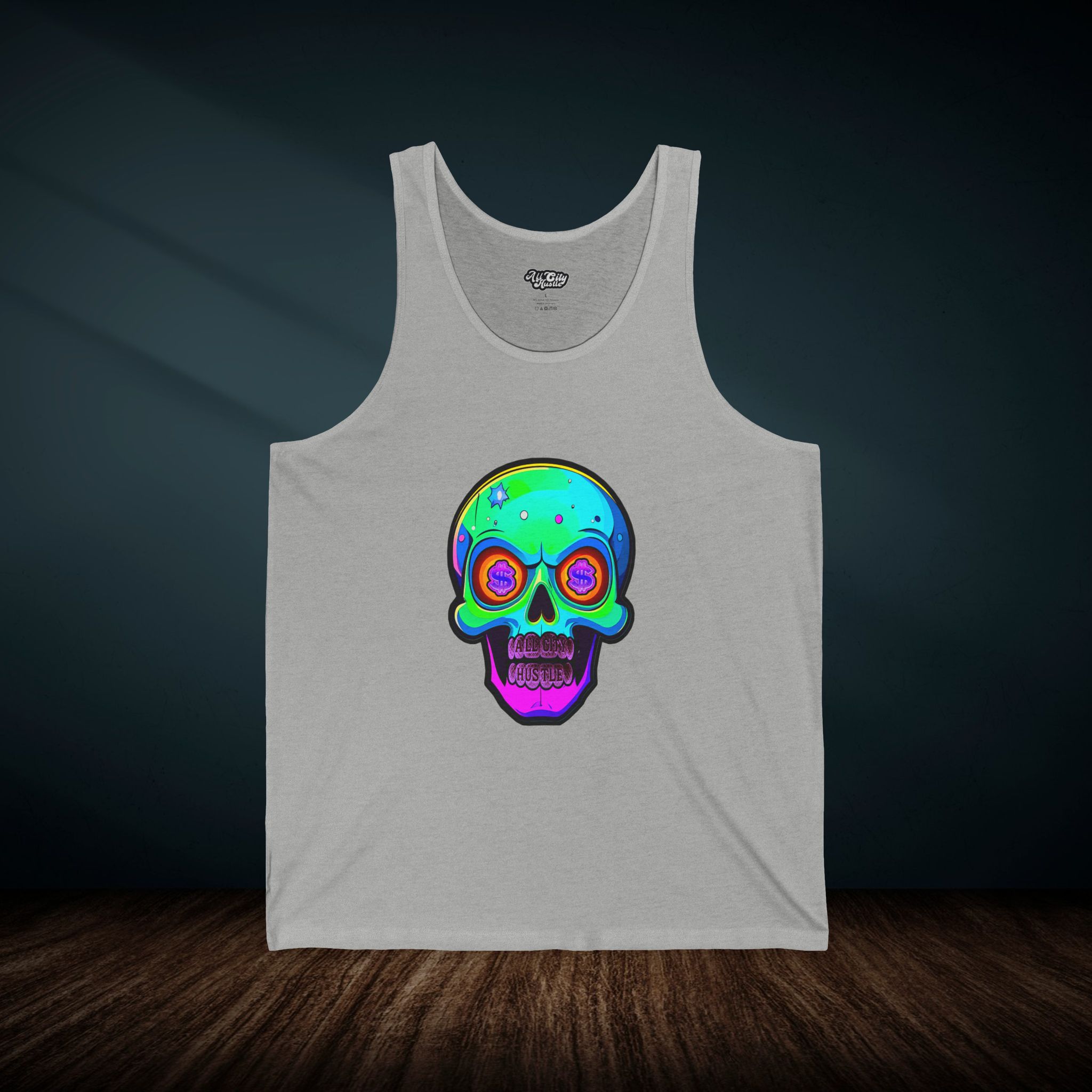 ACHTANKTOP27 Unisex Jersey Tank Top, Streetwear, Inspirational Fitness Apparel, Summer Outfit, Gift for Entrepreneurs - Image 6