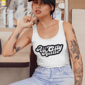 ACH2T2  Women's Racerback Tank, Motivational Workout Top, Summer Activewear, Casual Fitness Shirt, Gift for Athletes