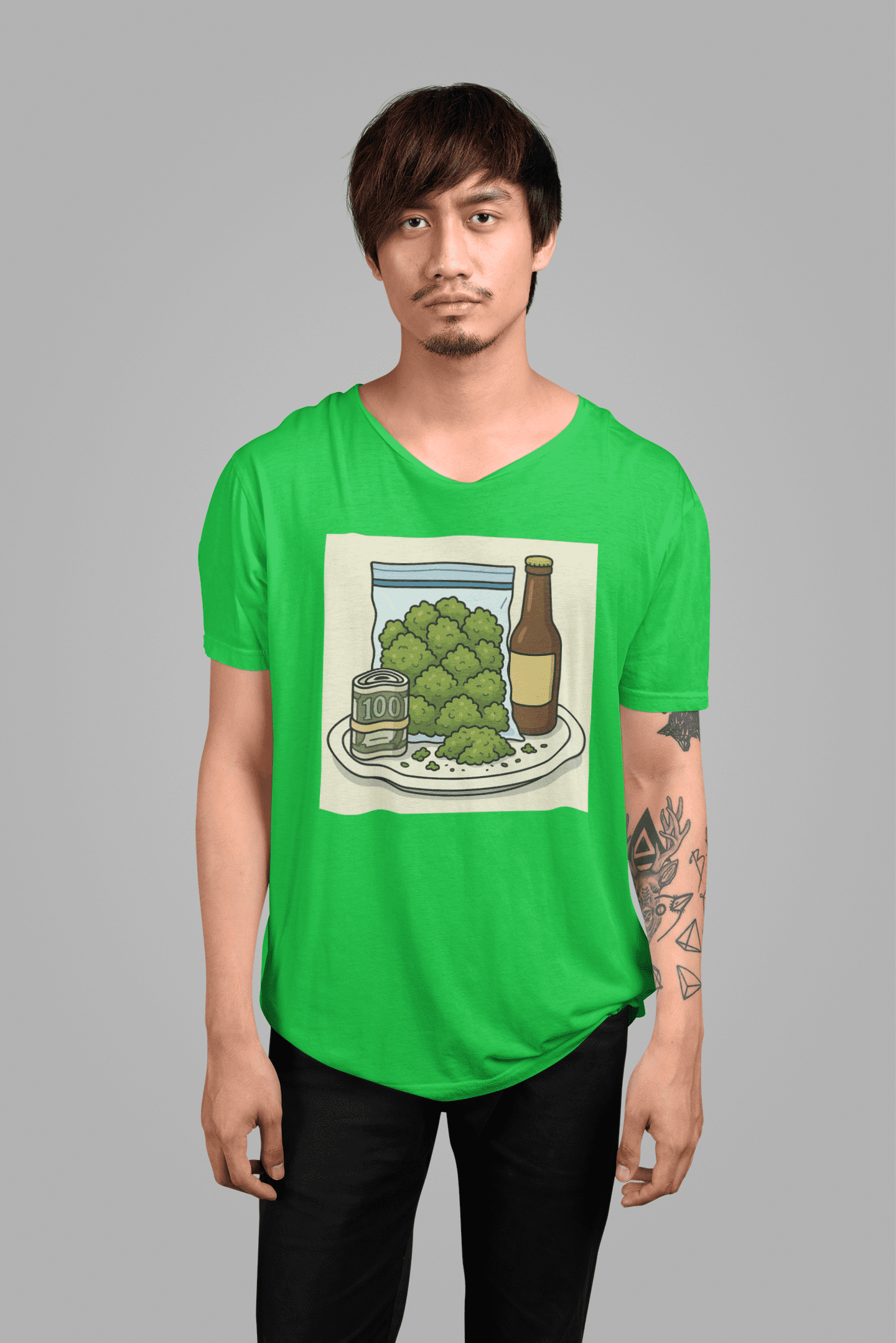 420 16 Urban Hustle Graphic Tee – All City Vibes, Streetwear, 420 Merchandise, Marijuana Casual Outfit, Gift for Entrepreneurs, Everyday Wear