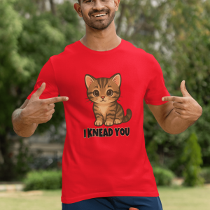 ANIMAL36 Cute Cat Humor Tee, Funny Cat Shirt, Unisex Cotton T-Shirt, Animal Lover Gift, Pet Themed Apparel, Gift for Cat Parents